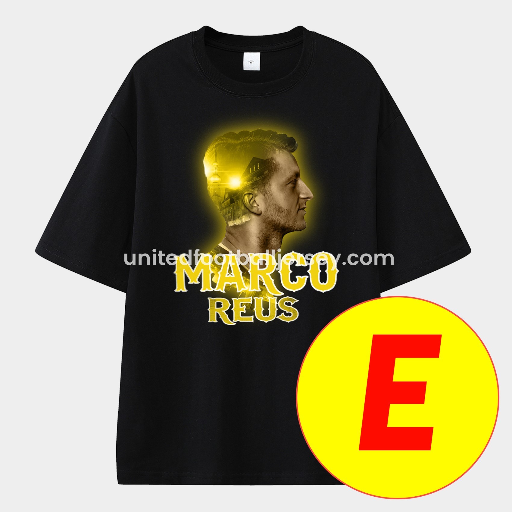 unitedfutballjersey-Dortmund Unisex Pure Cotton T-shirt