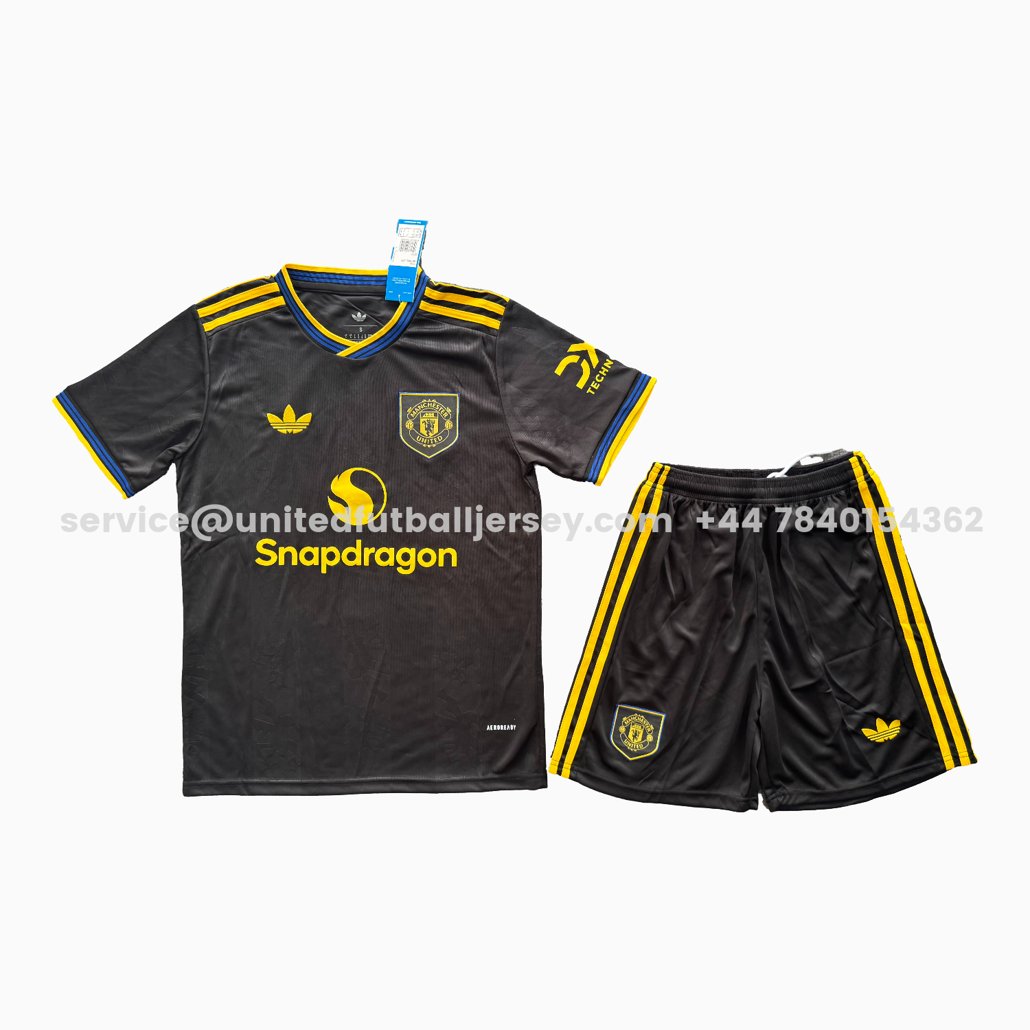 unitedfutballjersey-Manchester United 25-26 Third Men's Adult Jersey Set - Fans Version