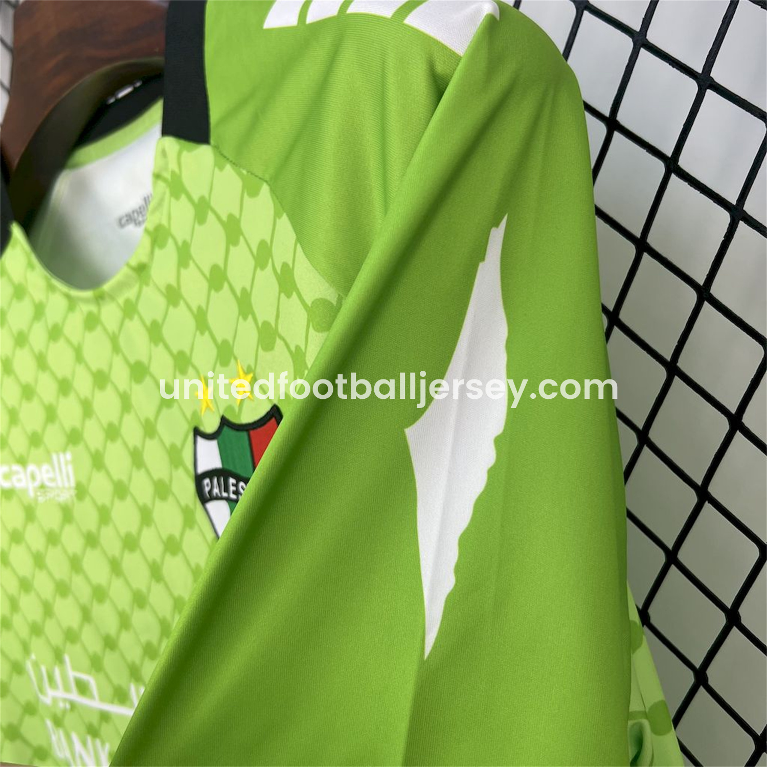 unitedfutballjersey-Club Deportivo Palestino 25-26 Green Goalkeeper Jersey - Fans Version