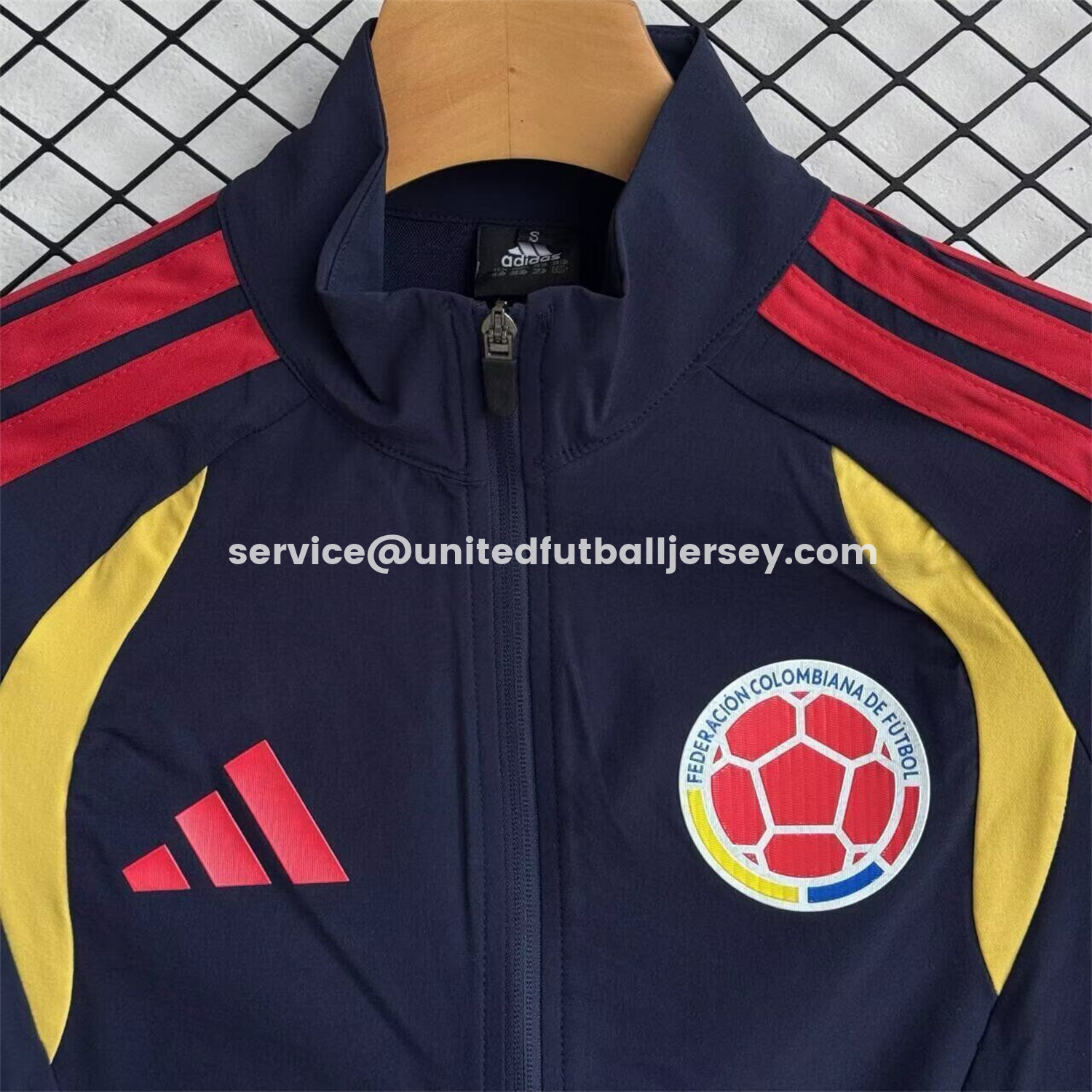 unitedfutballjersey-Colombia 2026 Windbreaker Training Set - Four Colors Top and Pants