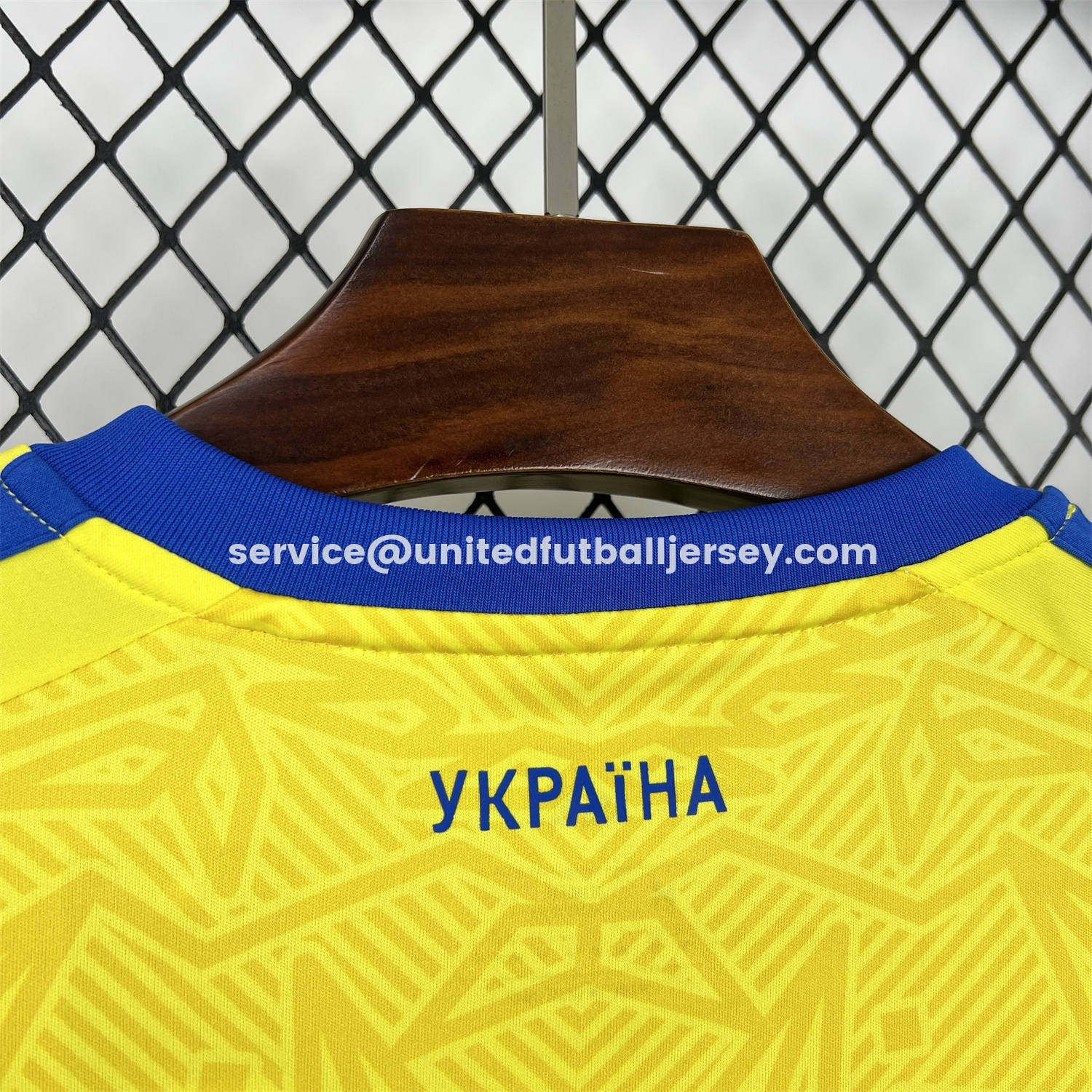 unitedfutballjersey-Ukraine 2026 Home Jersey - Fans Version