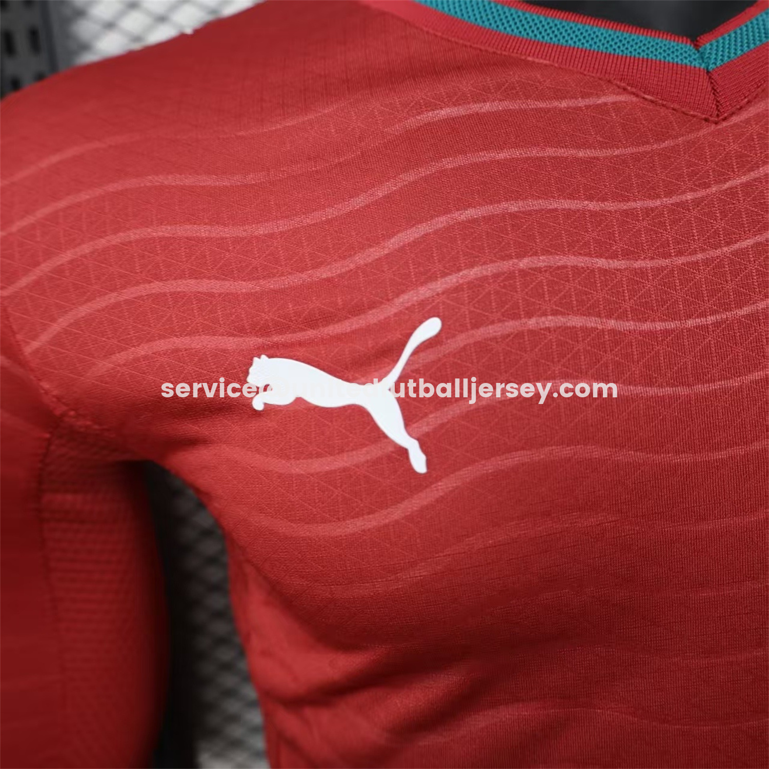 unitedfutballjersey-Portugal 2026 Home Long Sleeves Jersey - Player Version