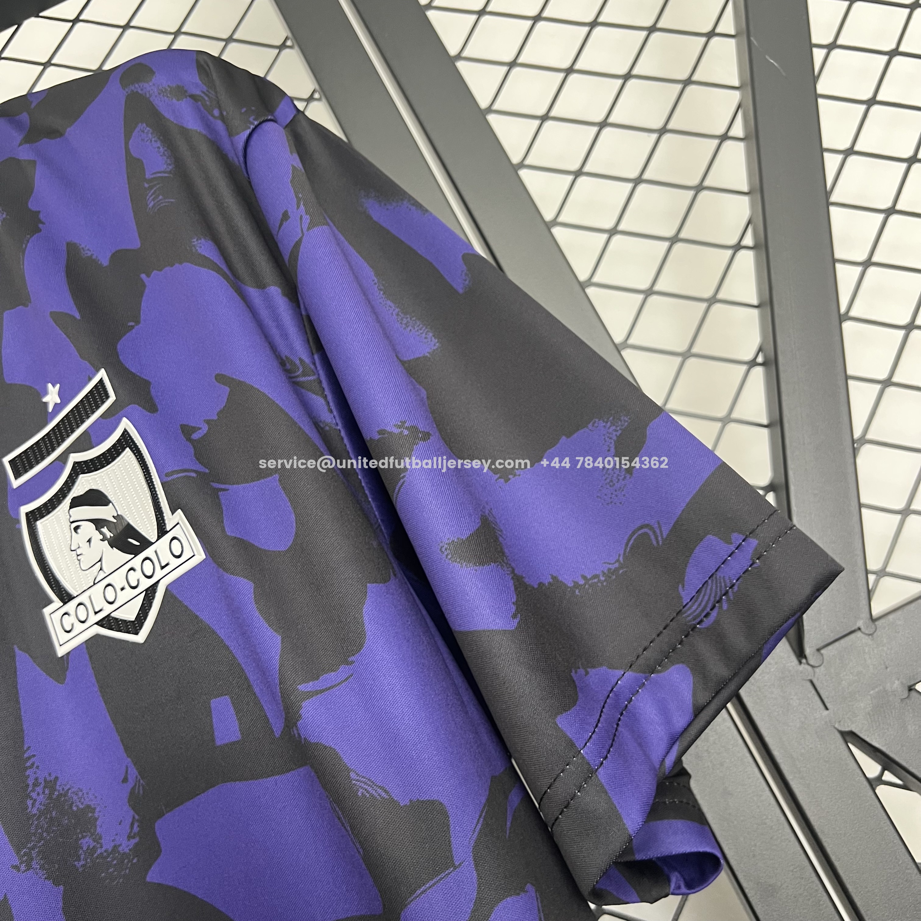 unitedfutballjersey-Colo Colo 25-26 Purple Training Jersey - Fans Version