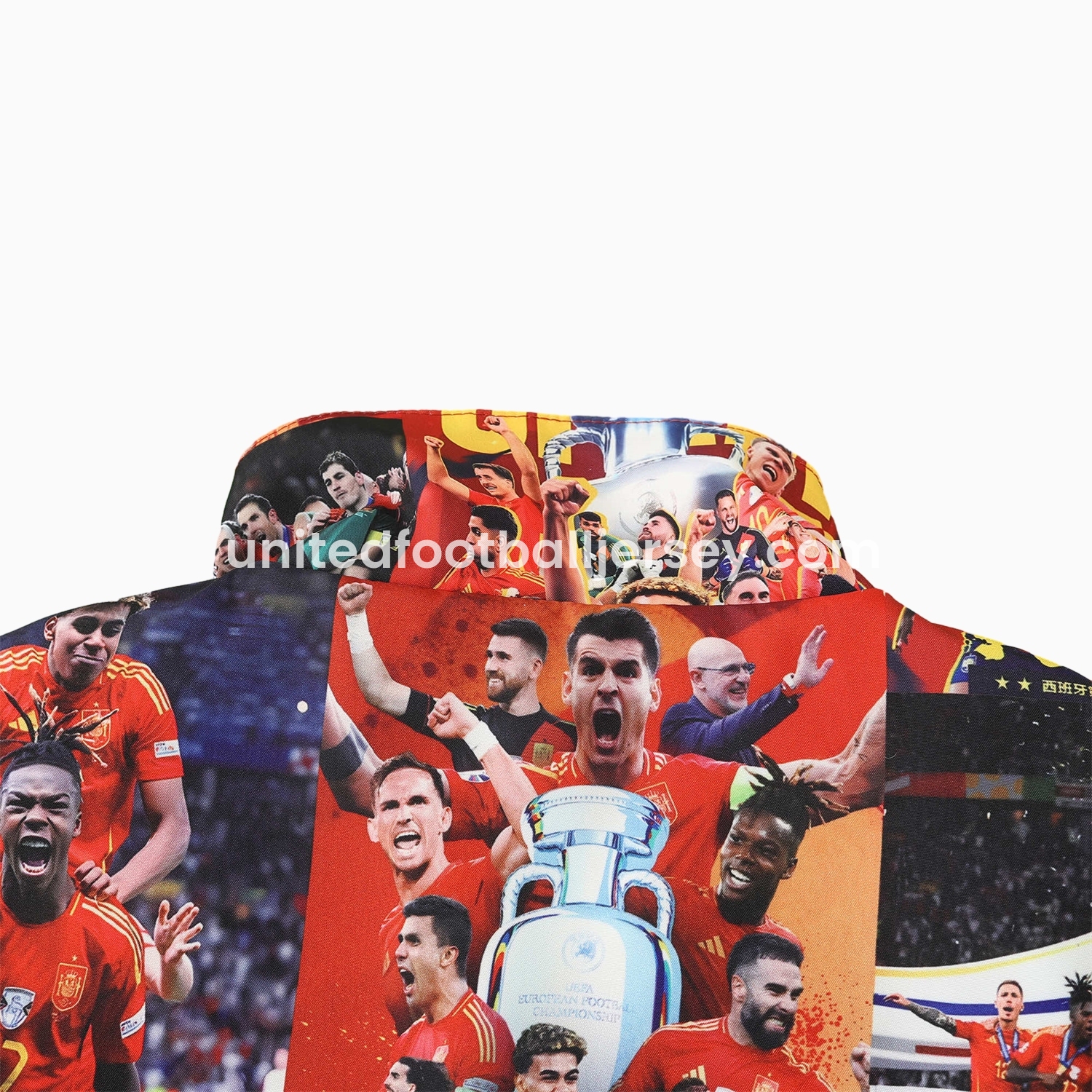unitedfutballjersey-Spain 24-25 Red Double Sided Reversible Windbreaker - 2024 EURO Championship