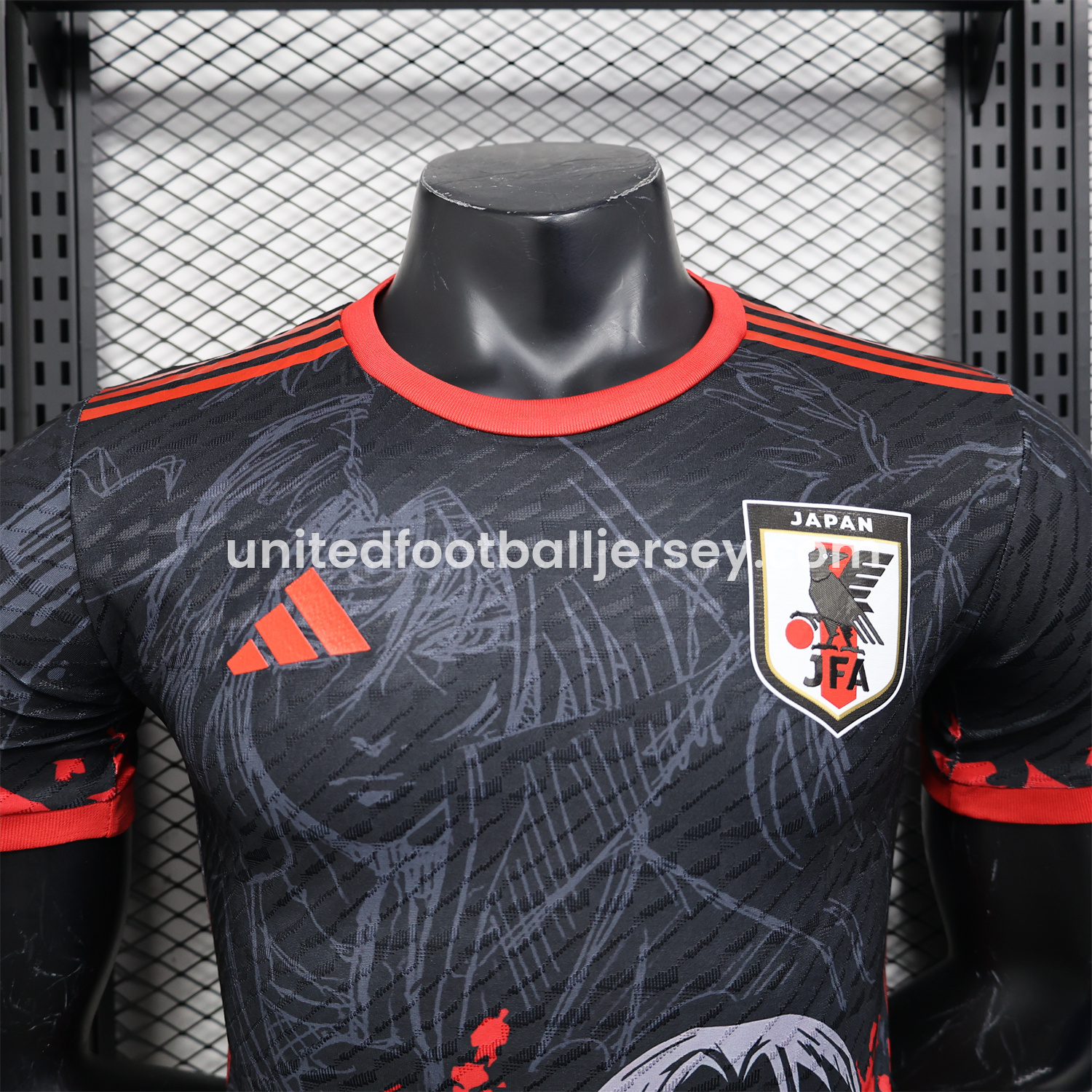 unitedfutballjersey-Japan 25-26 Uchiha Itachi Amaterasu Special Edition Jersey - Player Version