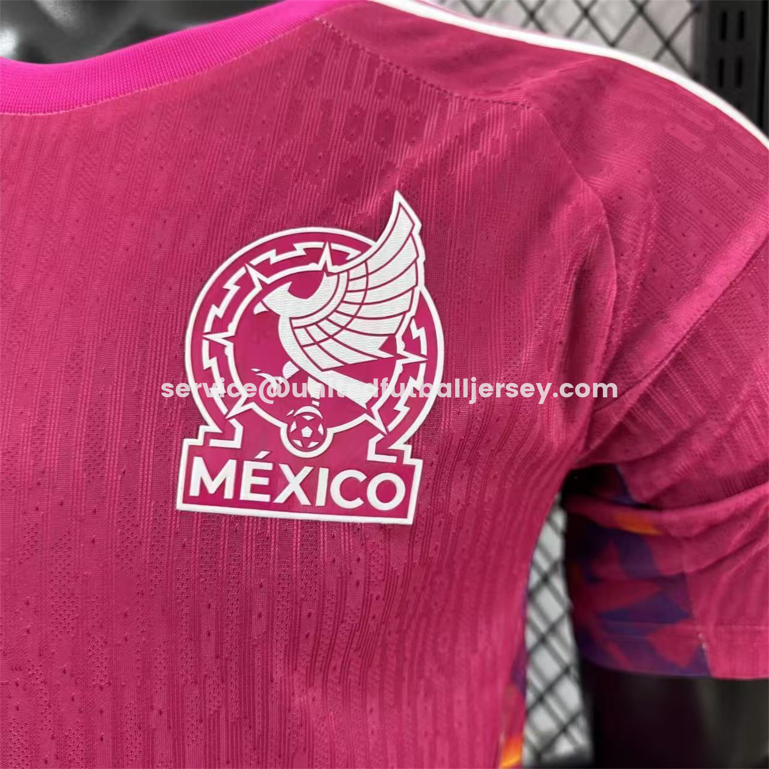 unitedfutballjersey-Mexico 2026 Pink Goalkeeper Jersey - Player Version