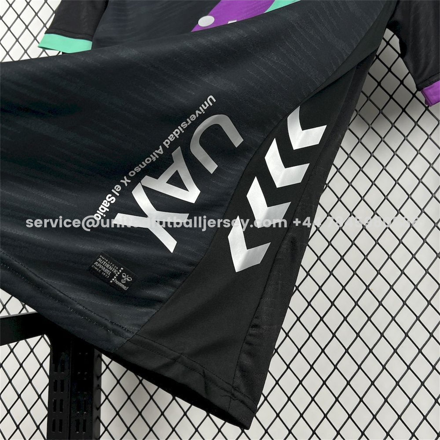 unitedfutballjersey-Malaga 25-26 Away Black Jersey - Fans Version