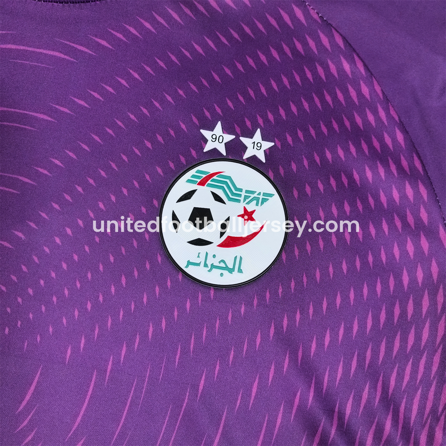 unitedfutballjersey-Algeria 25-26 Purple Goalkeeper Jersey - Fans Version
