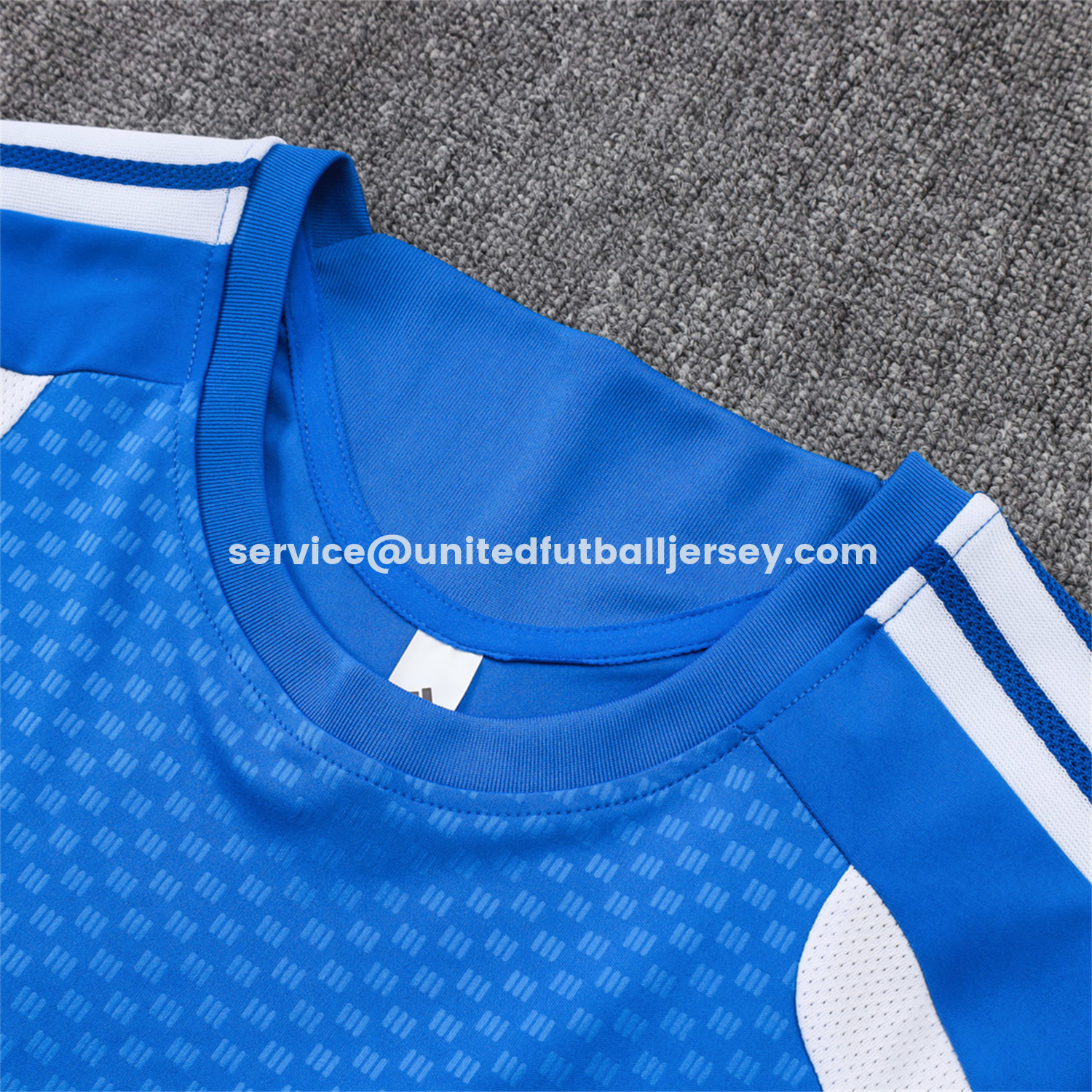 unitedfutballjersey-Cruzeiro 25-26 Short-Sleeve Training Set - Blue Vest & Blue Shorts