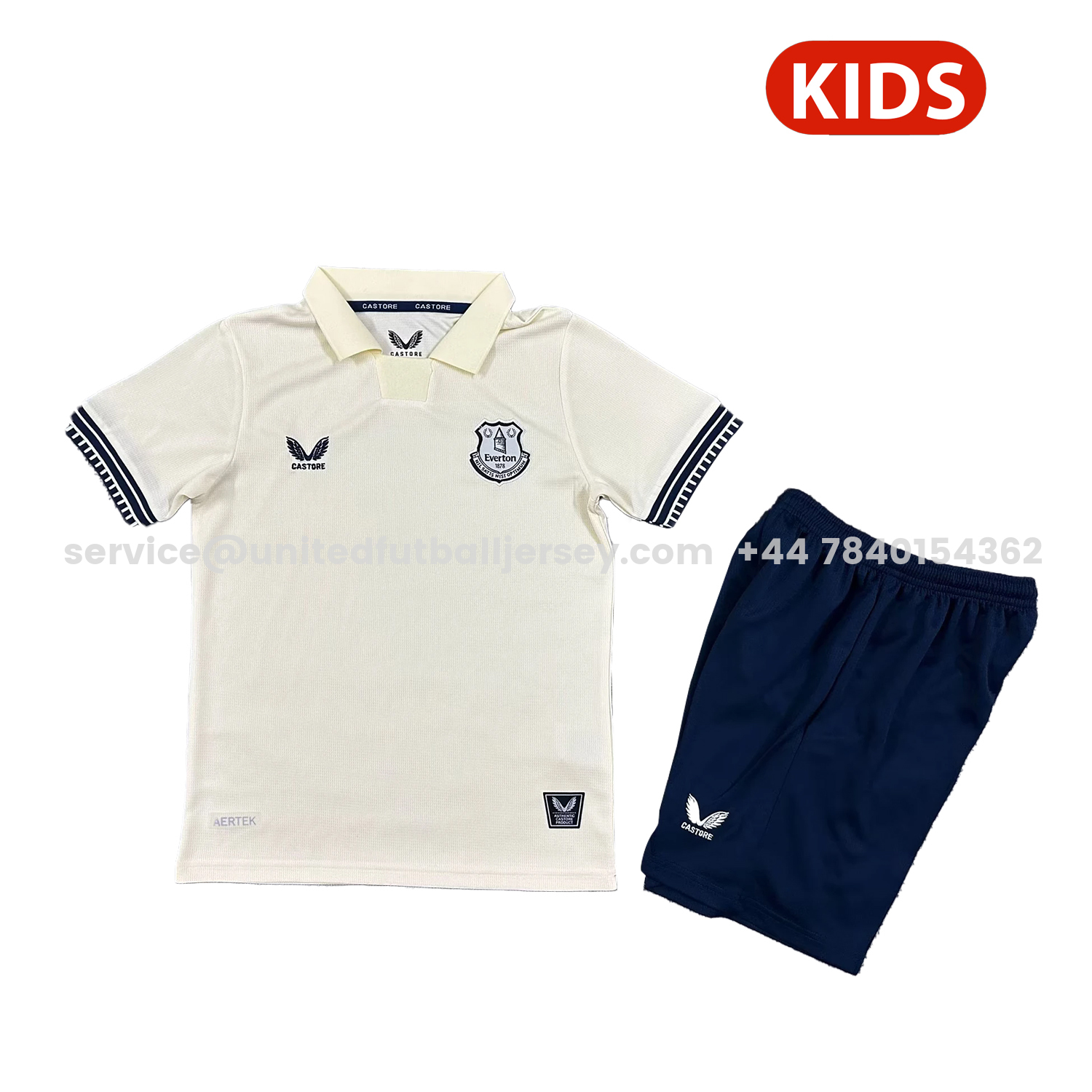 unitedfutballjersey-Everton 25-26 Away Kids Kit
