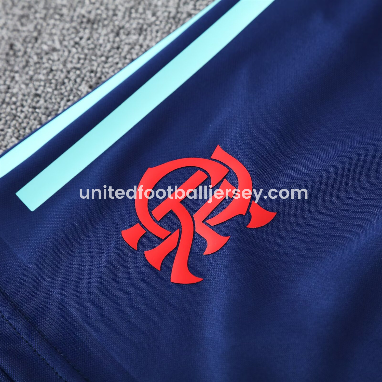 unitedfutballjersey-Flamengo 25-26 Vest Training Set - Royal Blue With Royal Blue
