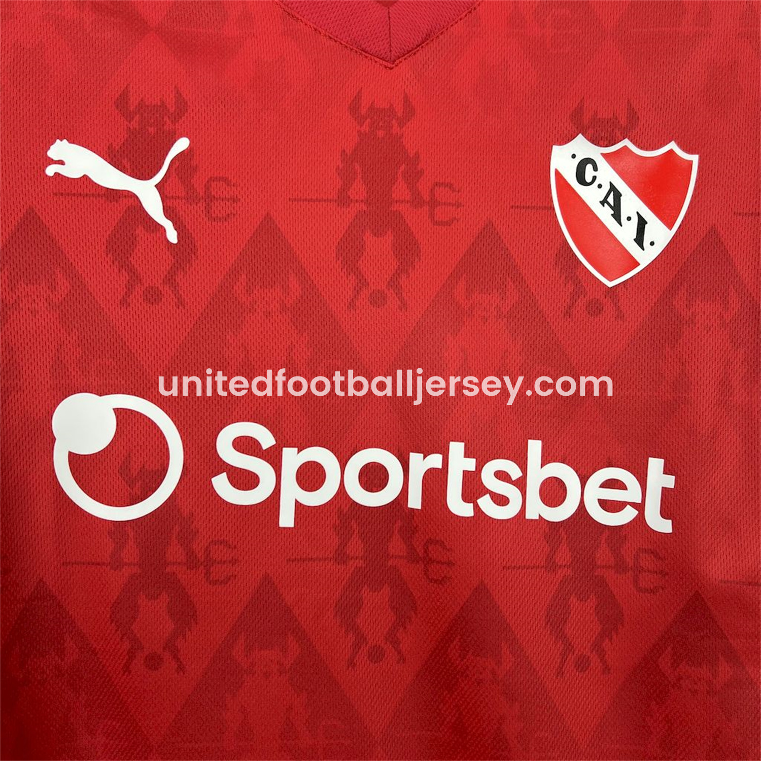 unitedfutballjersey-CA Independiente 25-26 Home Jersey - Fans Version