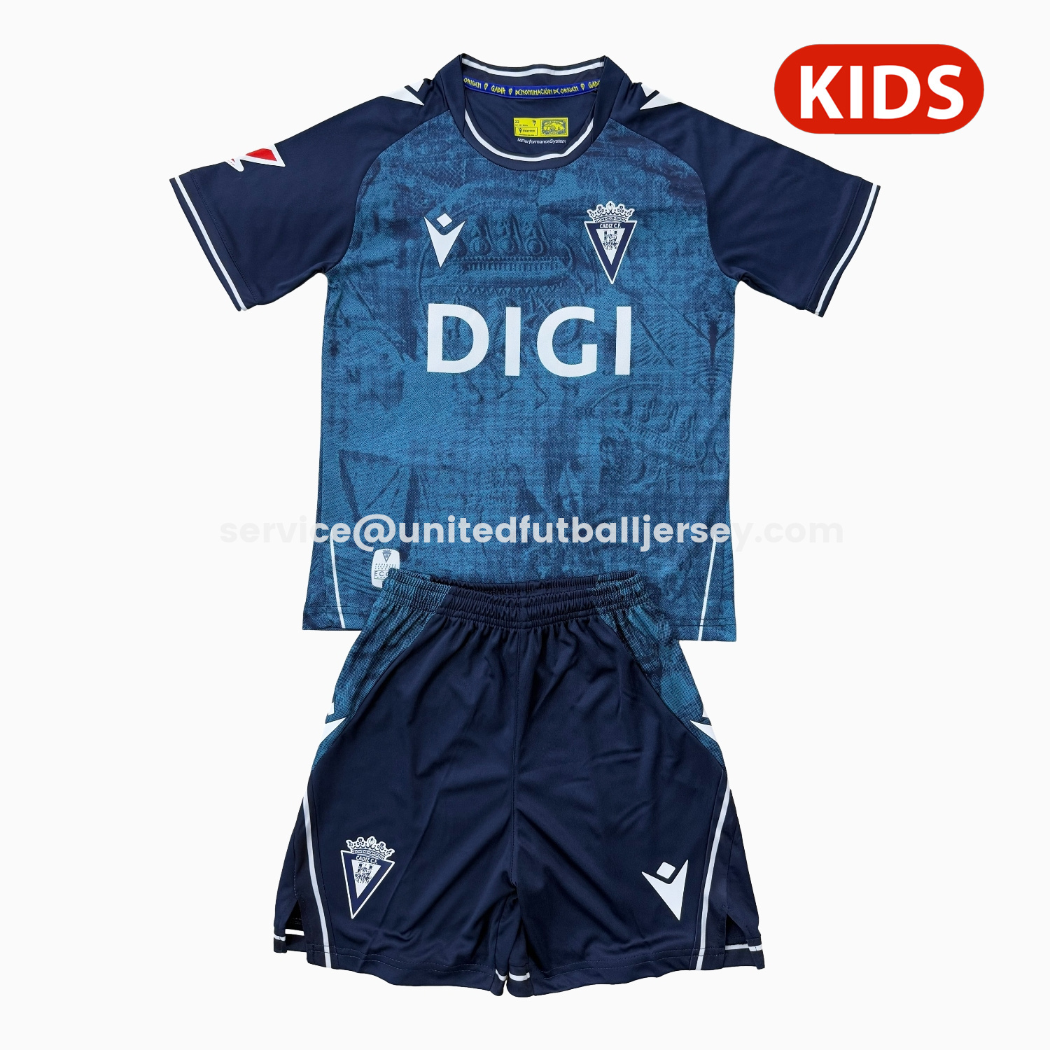 unitedfutballjersey-Cádiz 25-26 Third Kids Kit