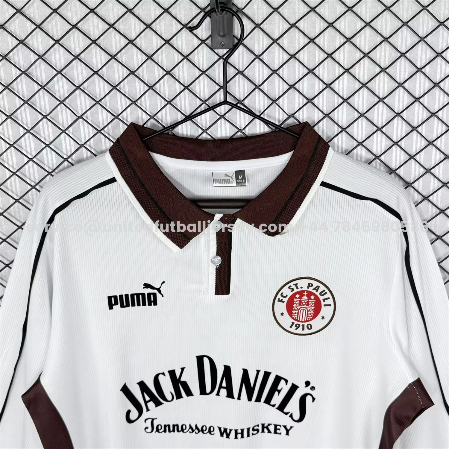 unitedfutballjersey-Retro St. Pauli 1999-00 Home Long Sleeves Jersey
