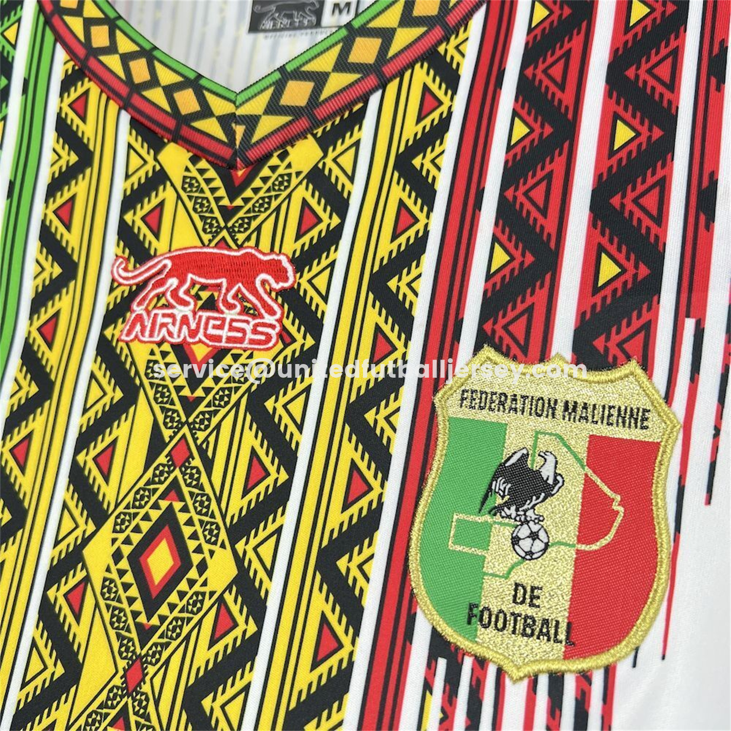 unitedfutballjersey-Mali 2026 Home White Jersey - Fans Version