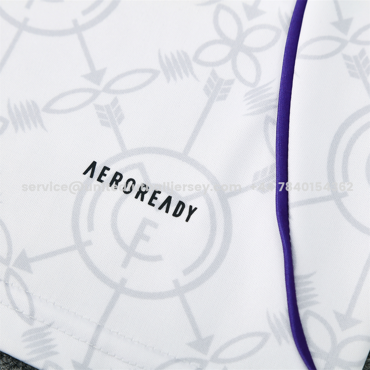 unitedfutballjersey-Real Madrid 25-26 Vest Training Set - Blue Edge White Vest & Black Shorts