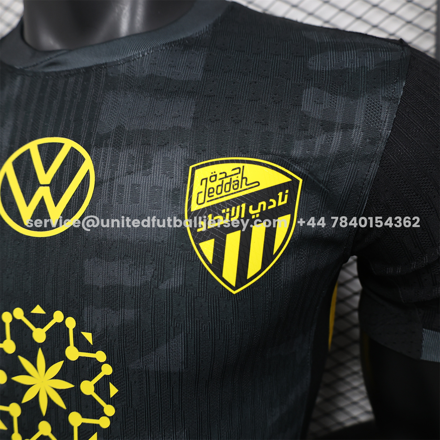 unitedfutballjersey-Al Ittihad Jeddah United 25-26 Third Jersey With Chest Sponsor - Player Version