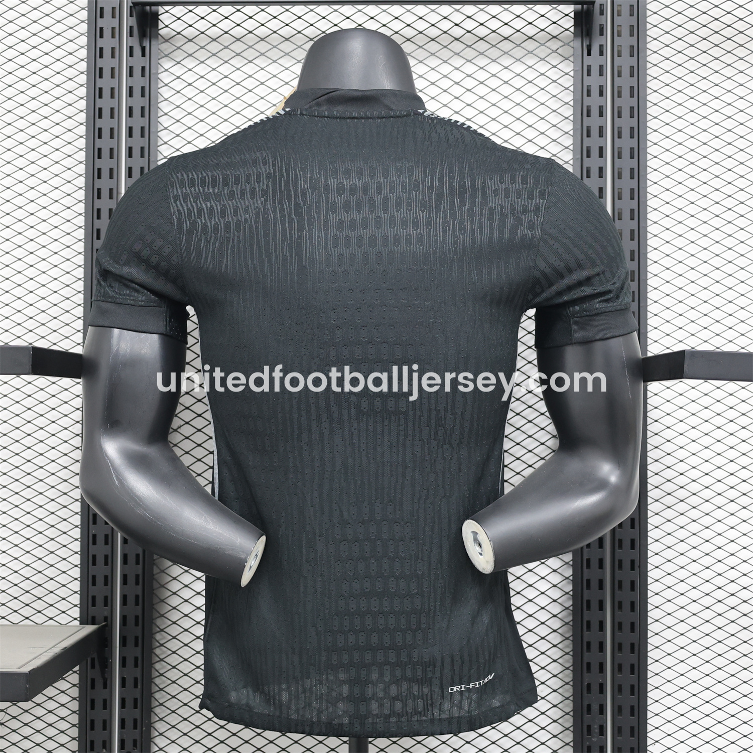 unitedfutballjersey-Netherlands 2025-26 Black Goalkeeper Jersey - Player Version