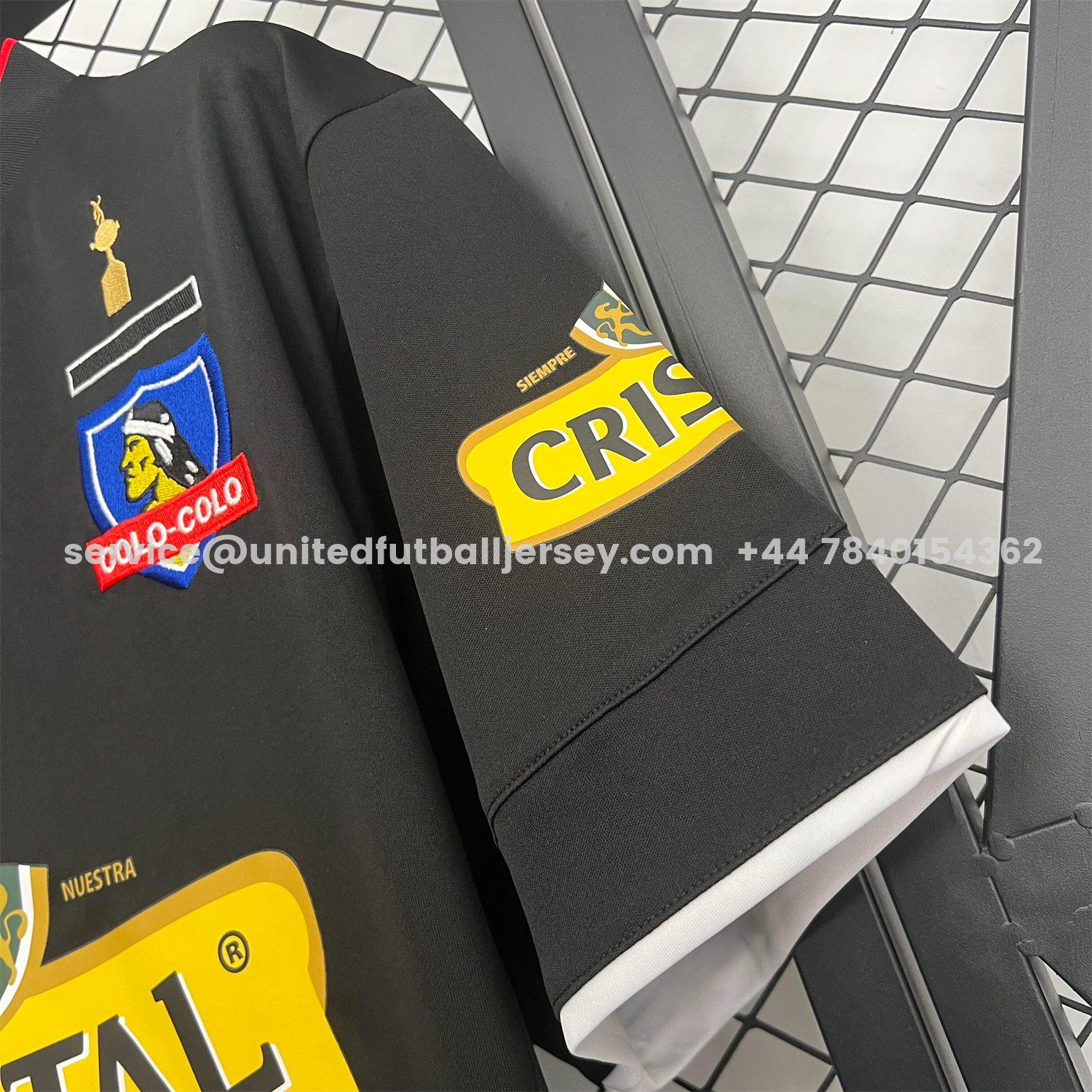 unitedfutballjersey-Retro Colo Colo 2013 Away Black Jersey