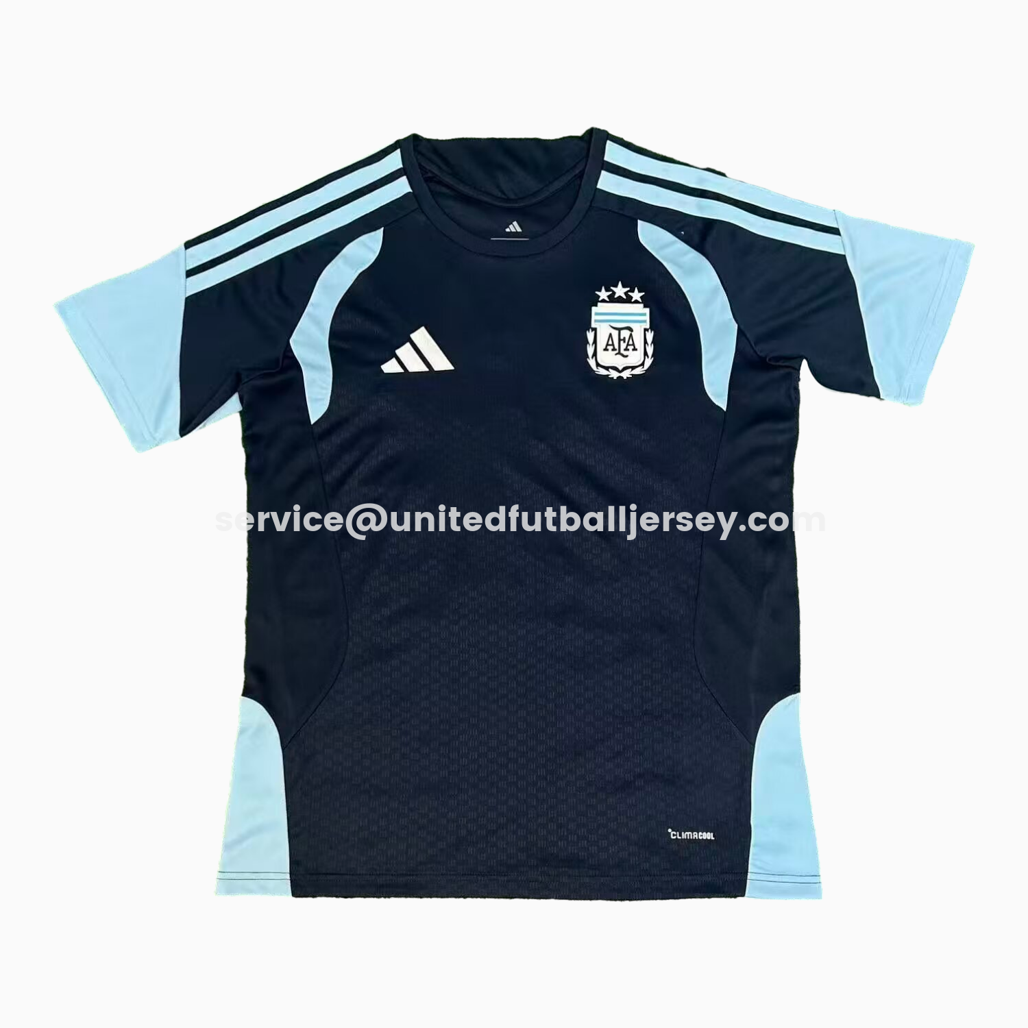 unitedfutballjersey-Argentina 2026 Black Pre-Match Training Jersey - Fans Version