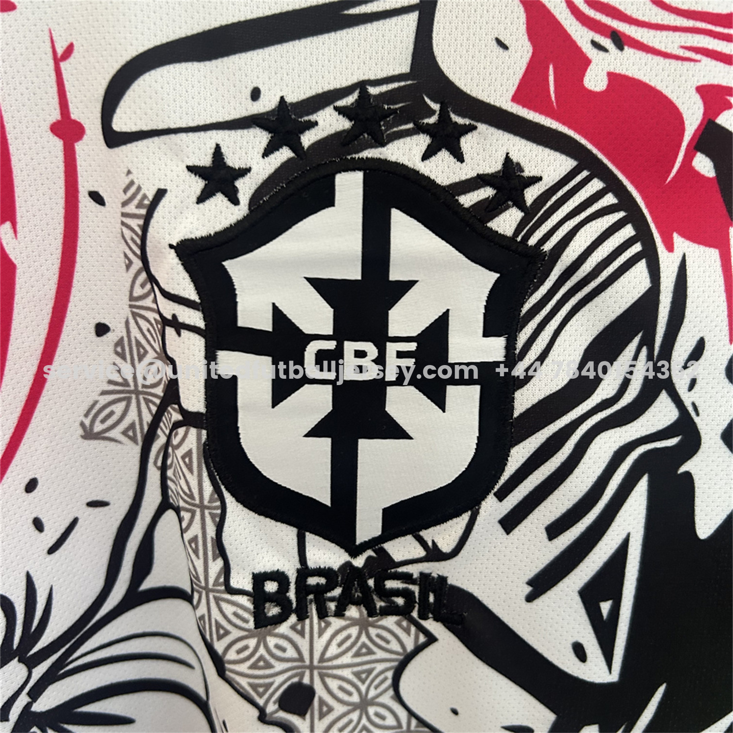 unitedfutballjersey-Brazil 2025 Red Macaw Special Jersey - Fans Version