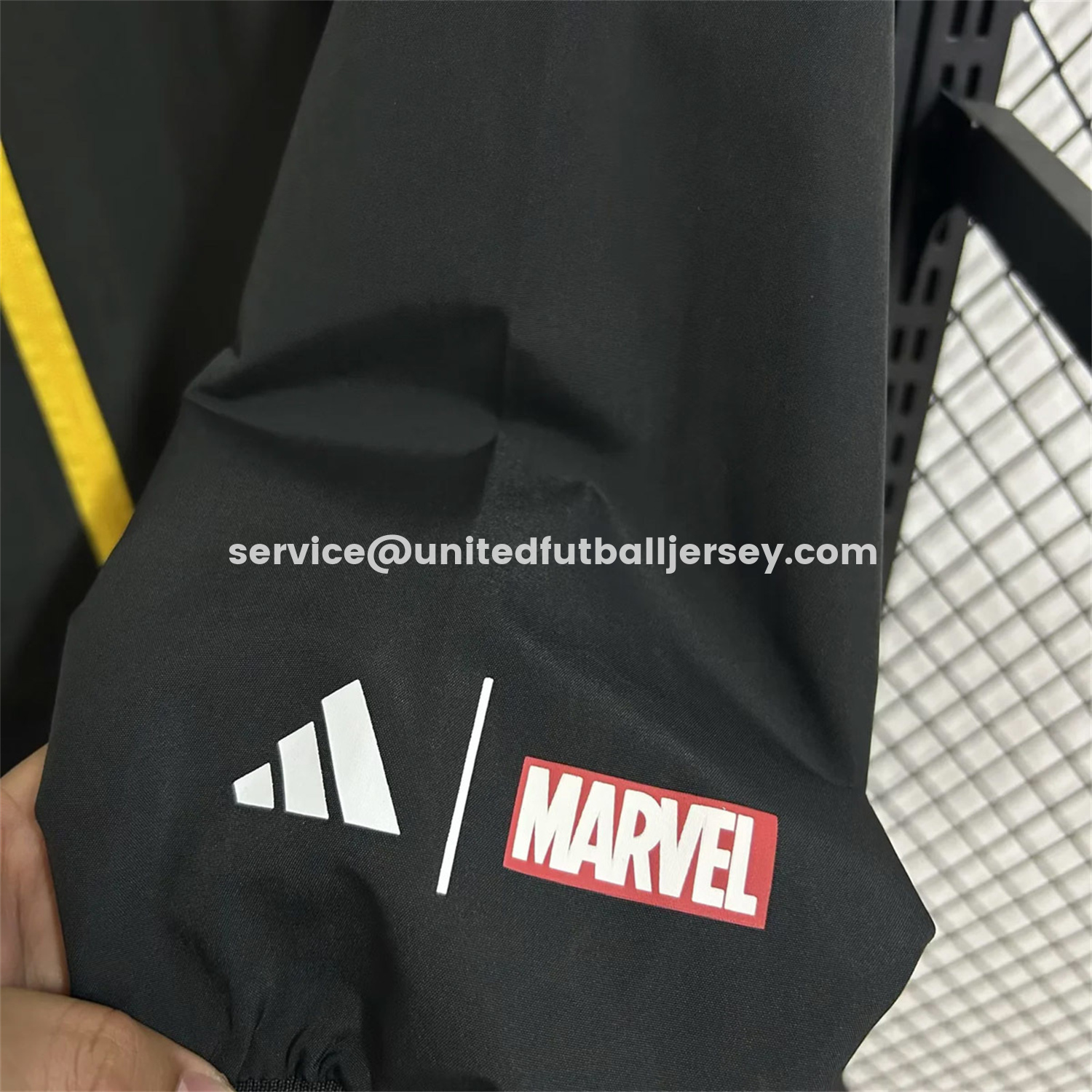 unitedfutballjersey-Real Madrid 25-26 Windbreaker Jacket - Black