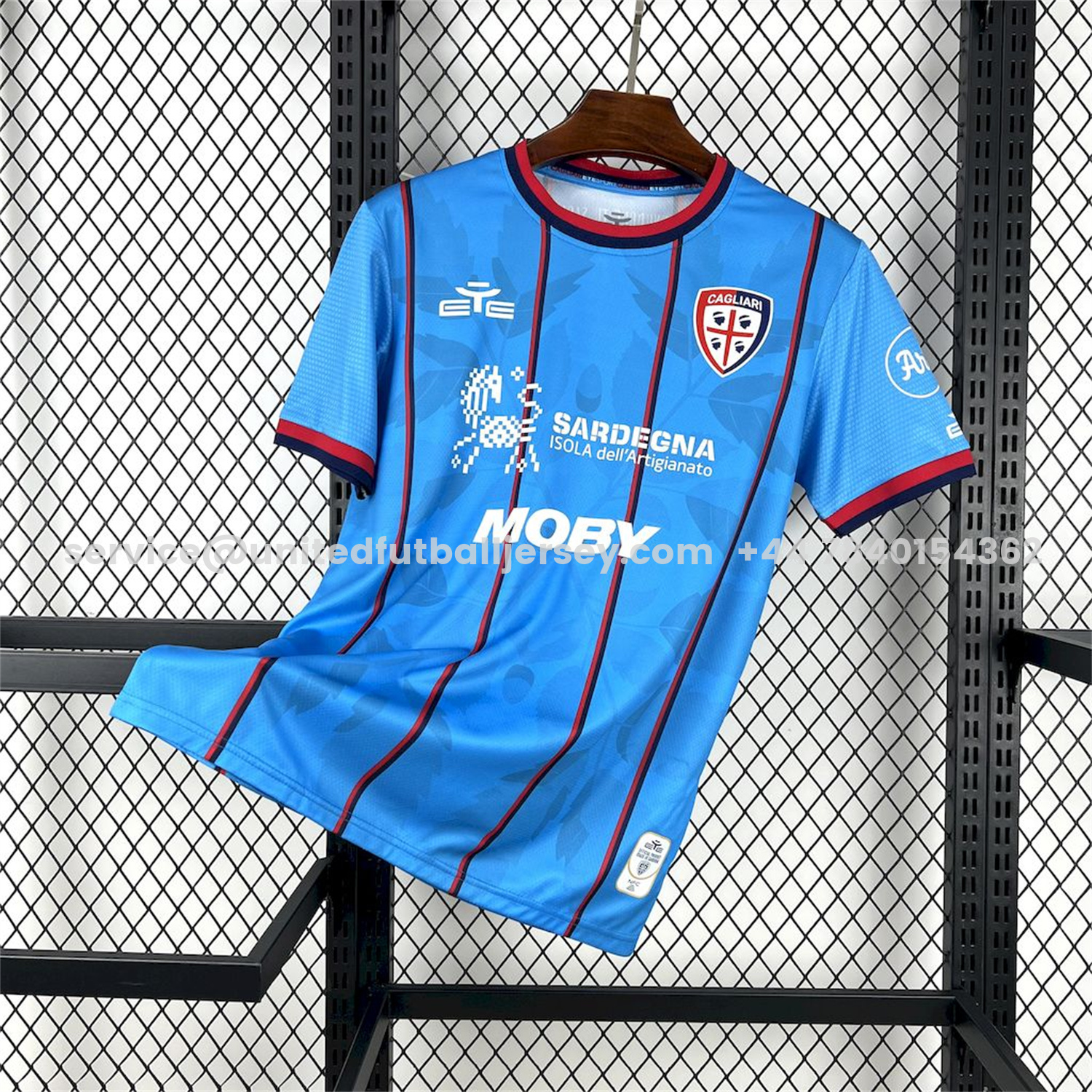 unitedfutballjersey-Cagliari Calcio 25-26 Third Jersey - Fans Version