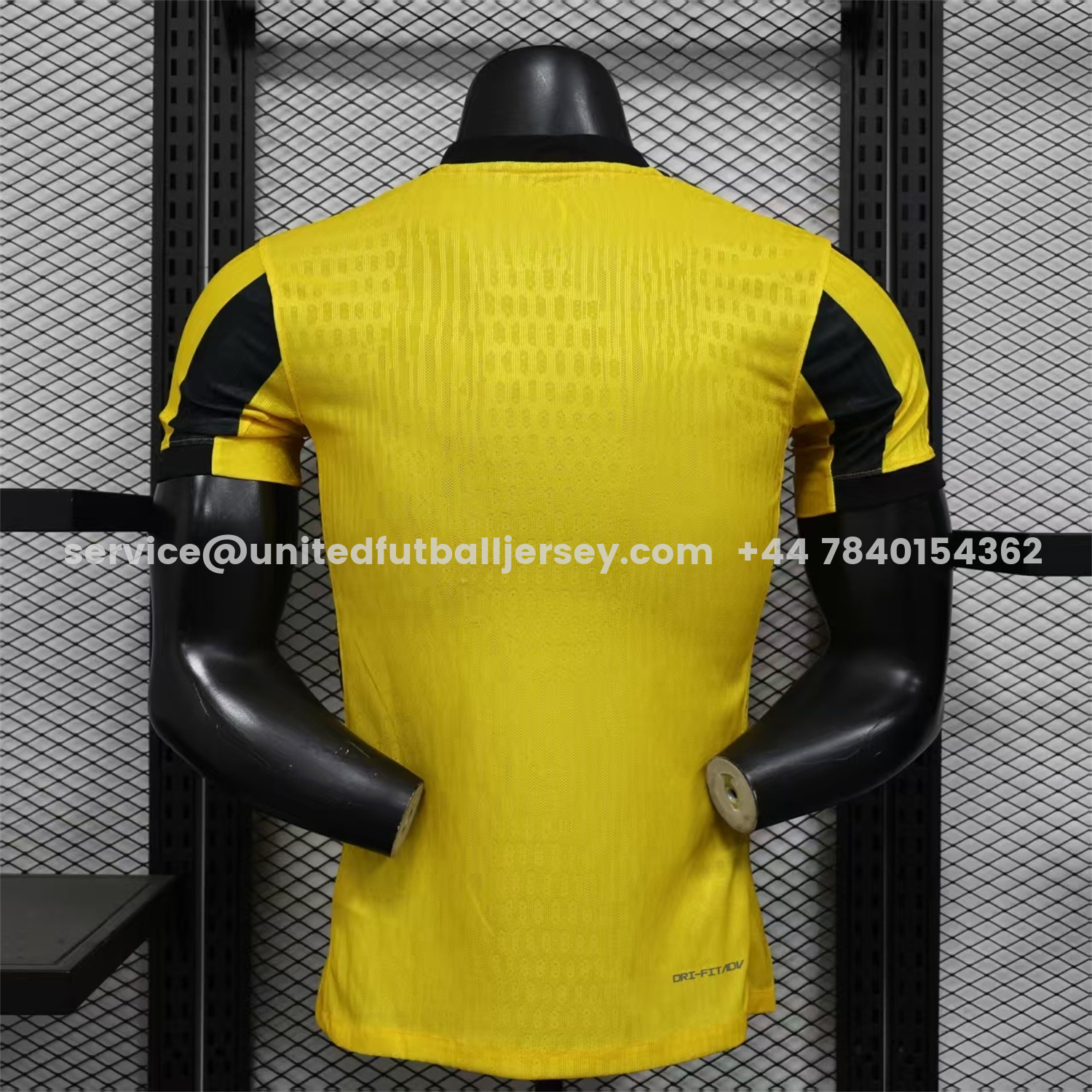 unitedfutballjersey-Al Ittihad Jeddah United 25-26 Home Yellow New Sponsors Jersey - Player Version