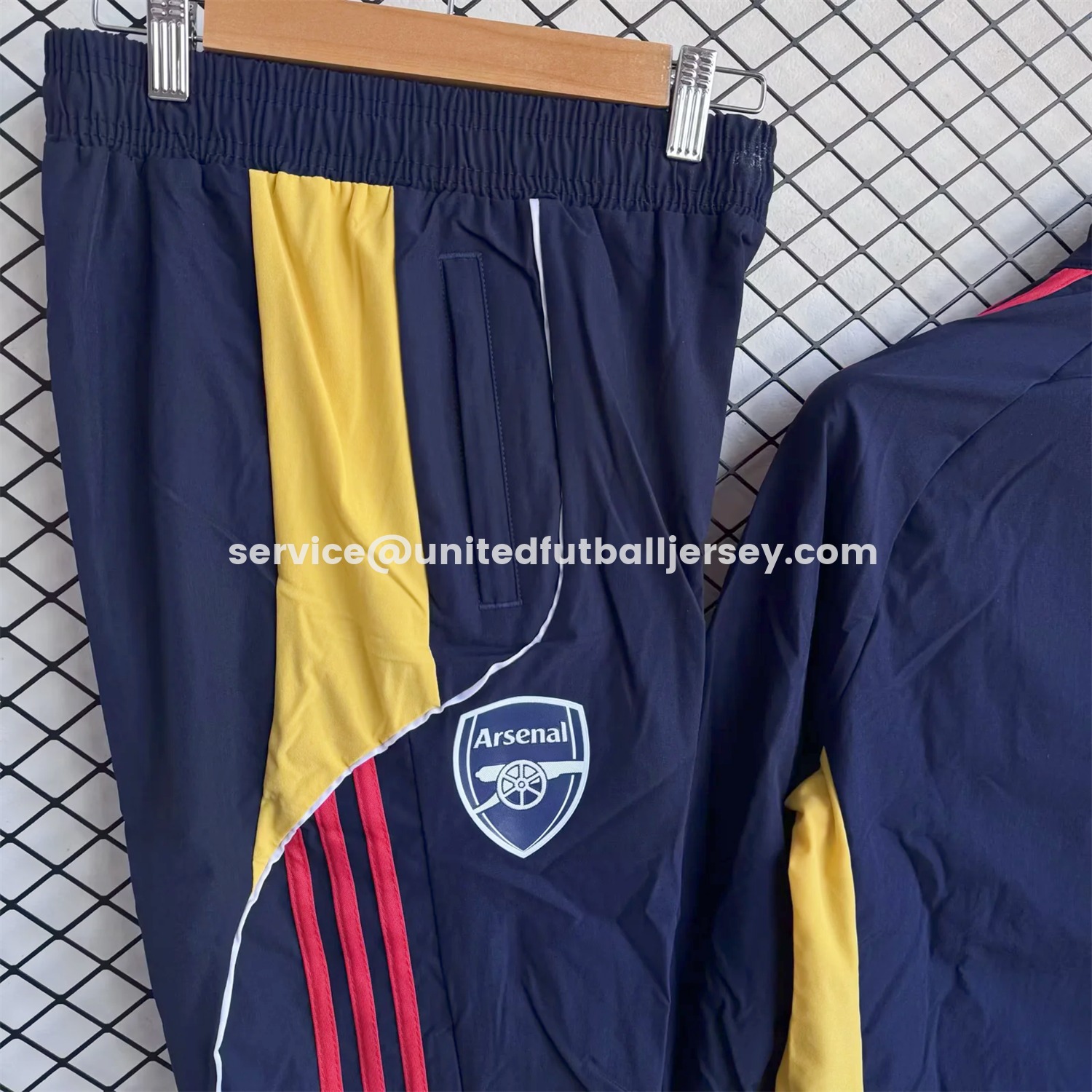 unitedfutballjersey-Arsenal 25-26 Windbreaker Training Set - Four Colors Top and Pants