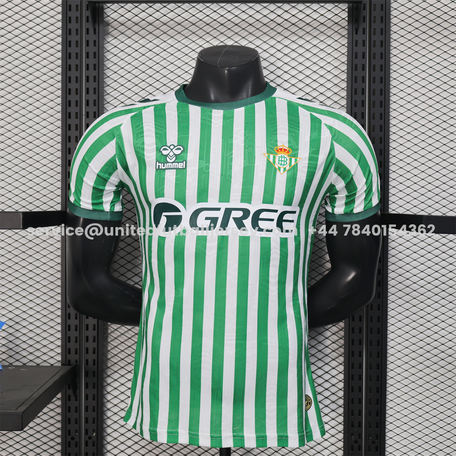 unitedfutballjersey-Real Betis 2025 Conference League Final Special Jersey - Player Version