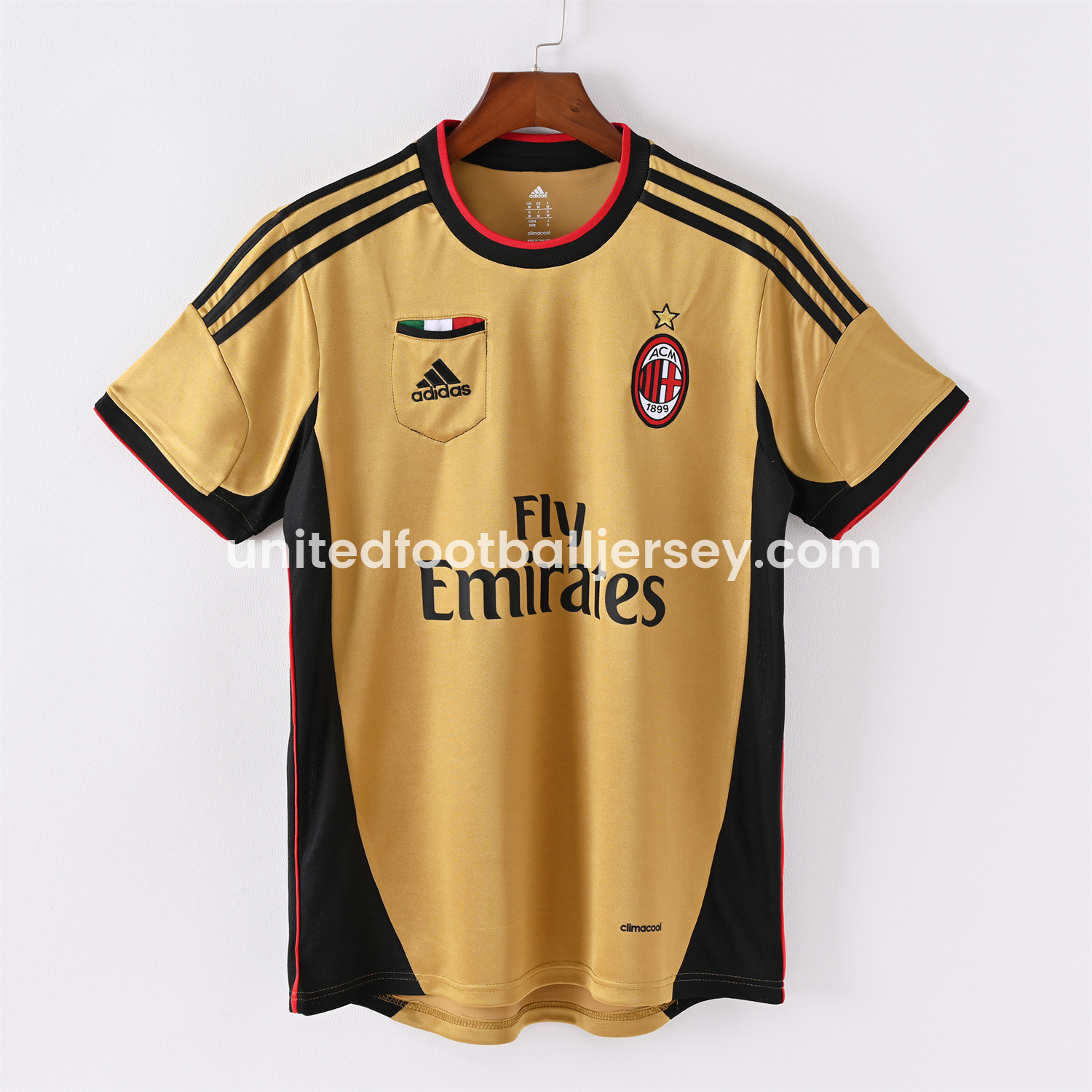 unitedfutballjersey-Retro AC Milan 13-14 Away Jersey