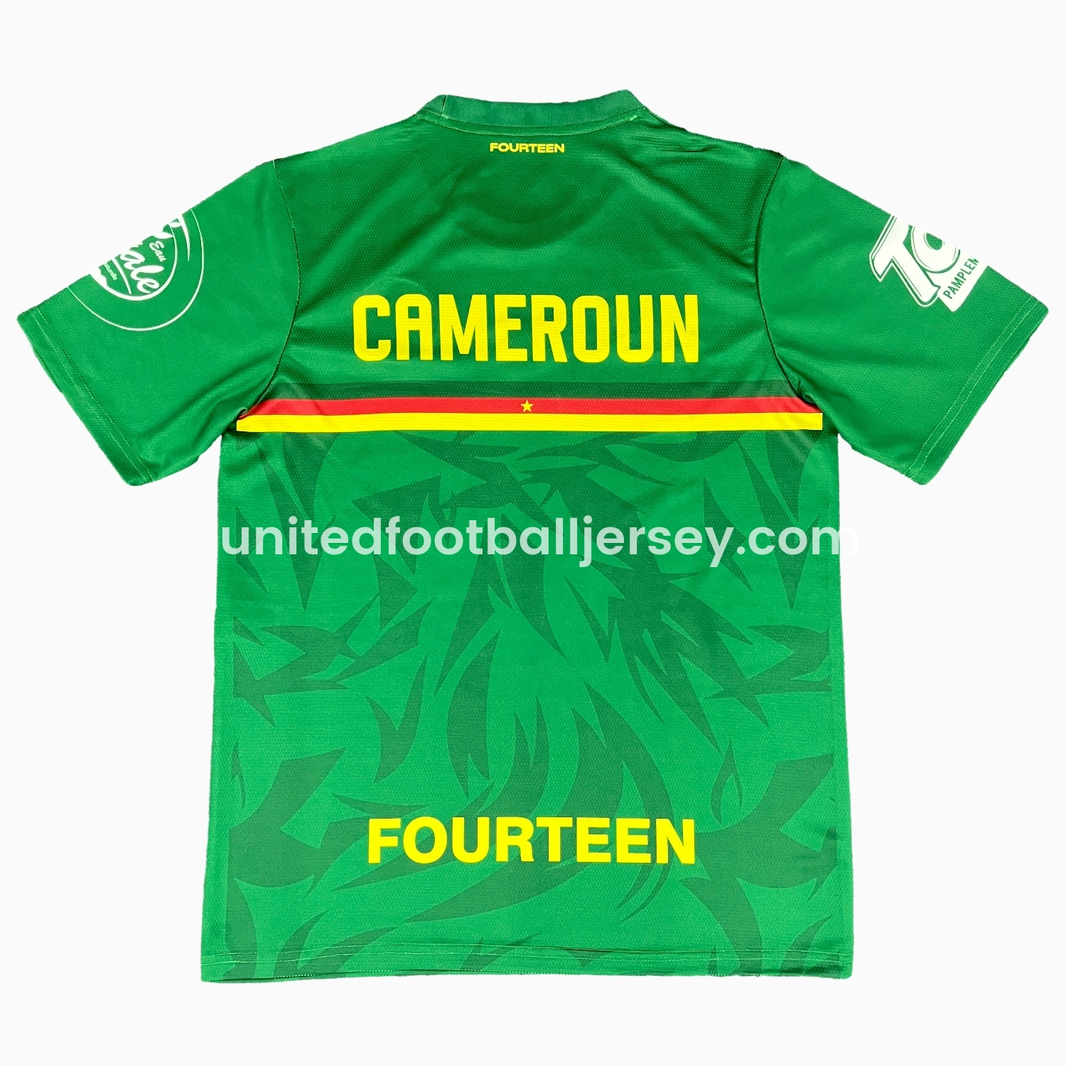 unitedfutballjersey-Cameroon 25-26 Green Training Jersey - Fans Version