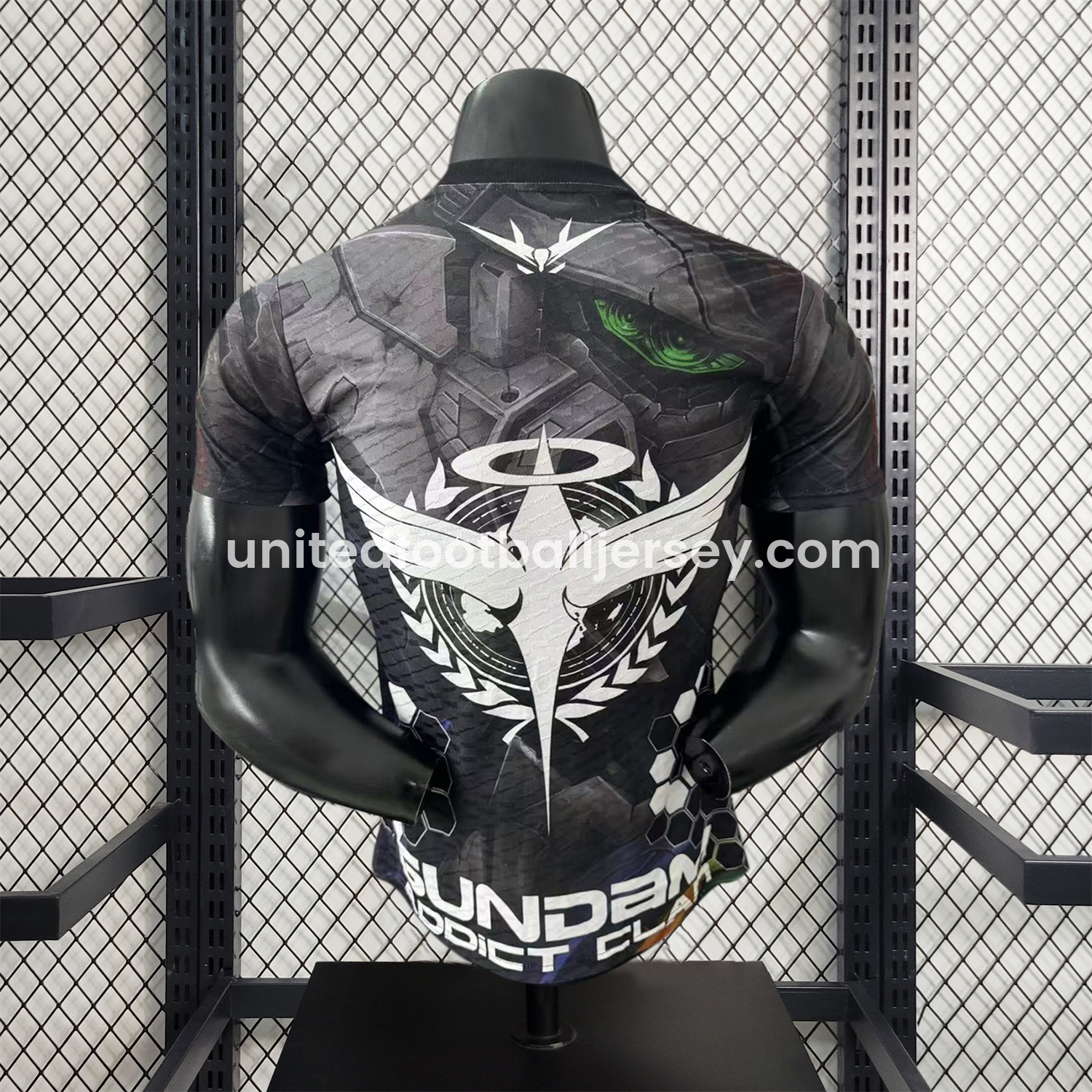 unitedfutballjersey-Japan 25-26 Gundam Black Special Edition Jersey - Player Version