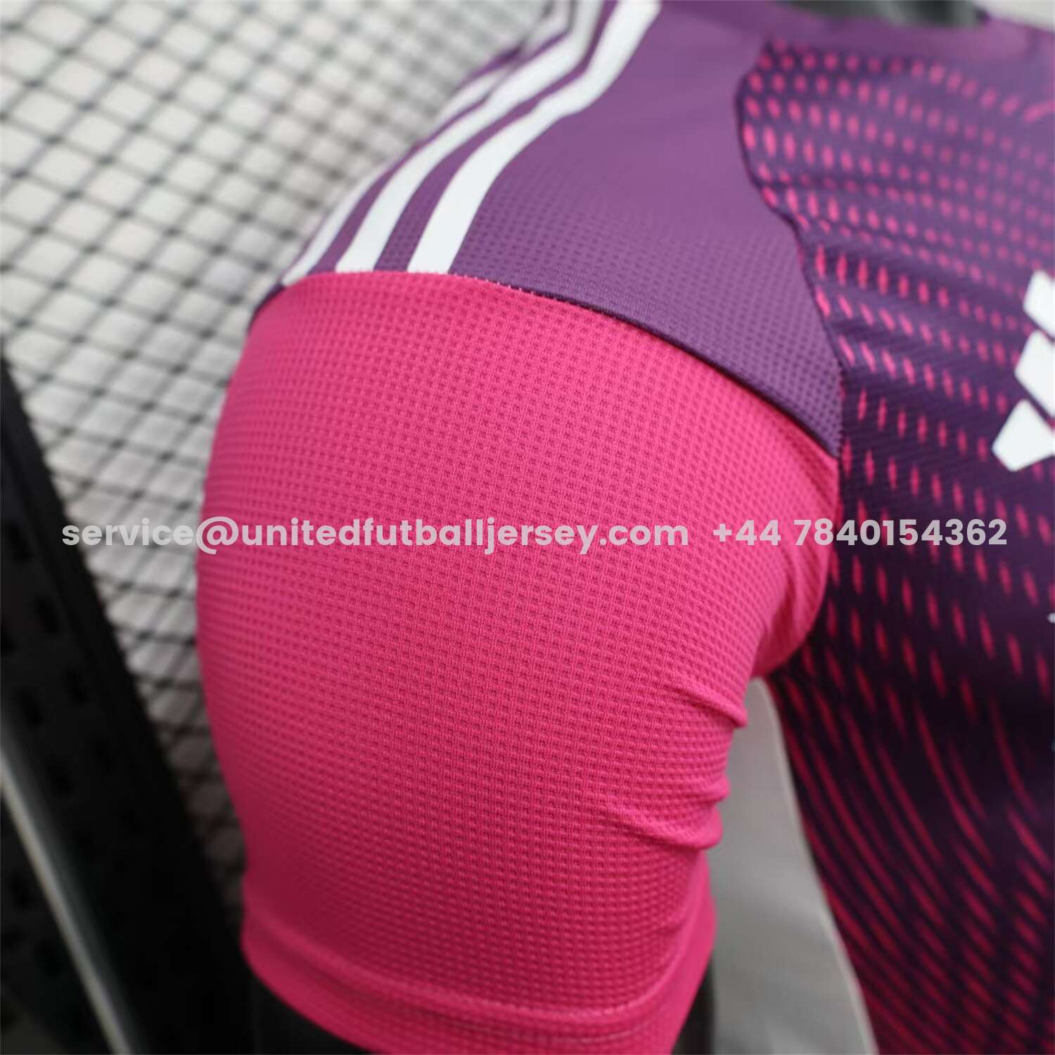 unitedfutballjersey-Real Madrid 25-26 Pink Purple Goalkeeper Jersey - Player Version