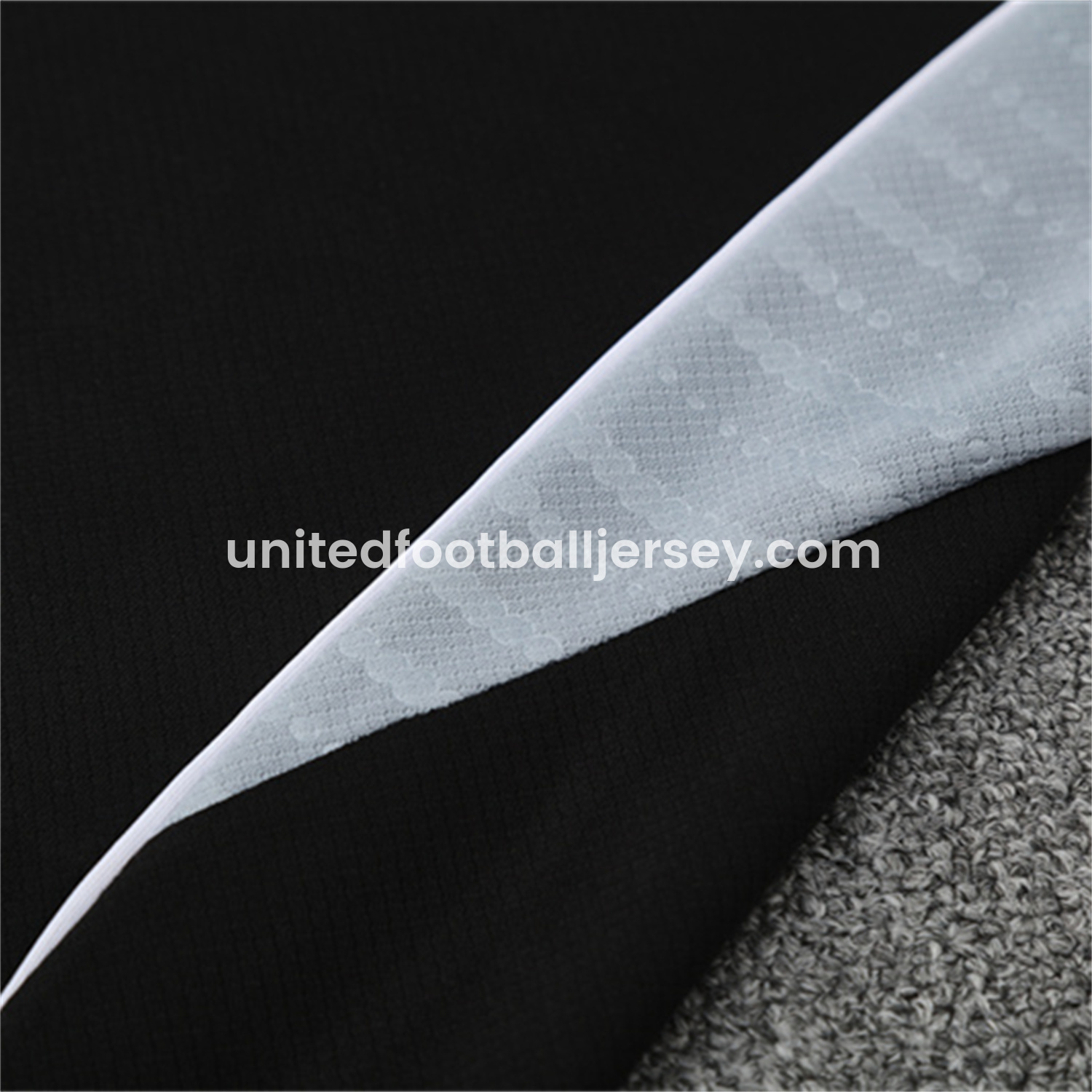 unitedfutballjersey-INT M.A.M 25-26 Short-Sleeve Training Set - Black Top and Shorts