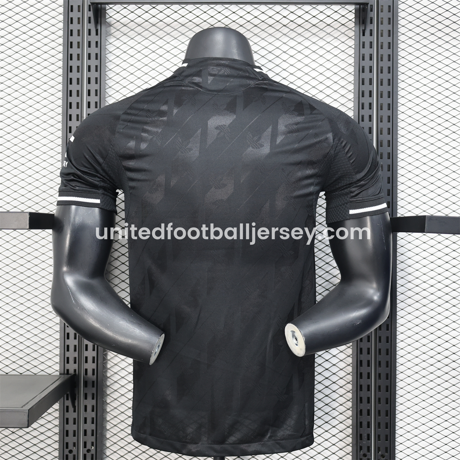 unitedfutballjersey-Manchester United 25-26 Black Training Jersey - Player Version