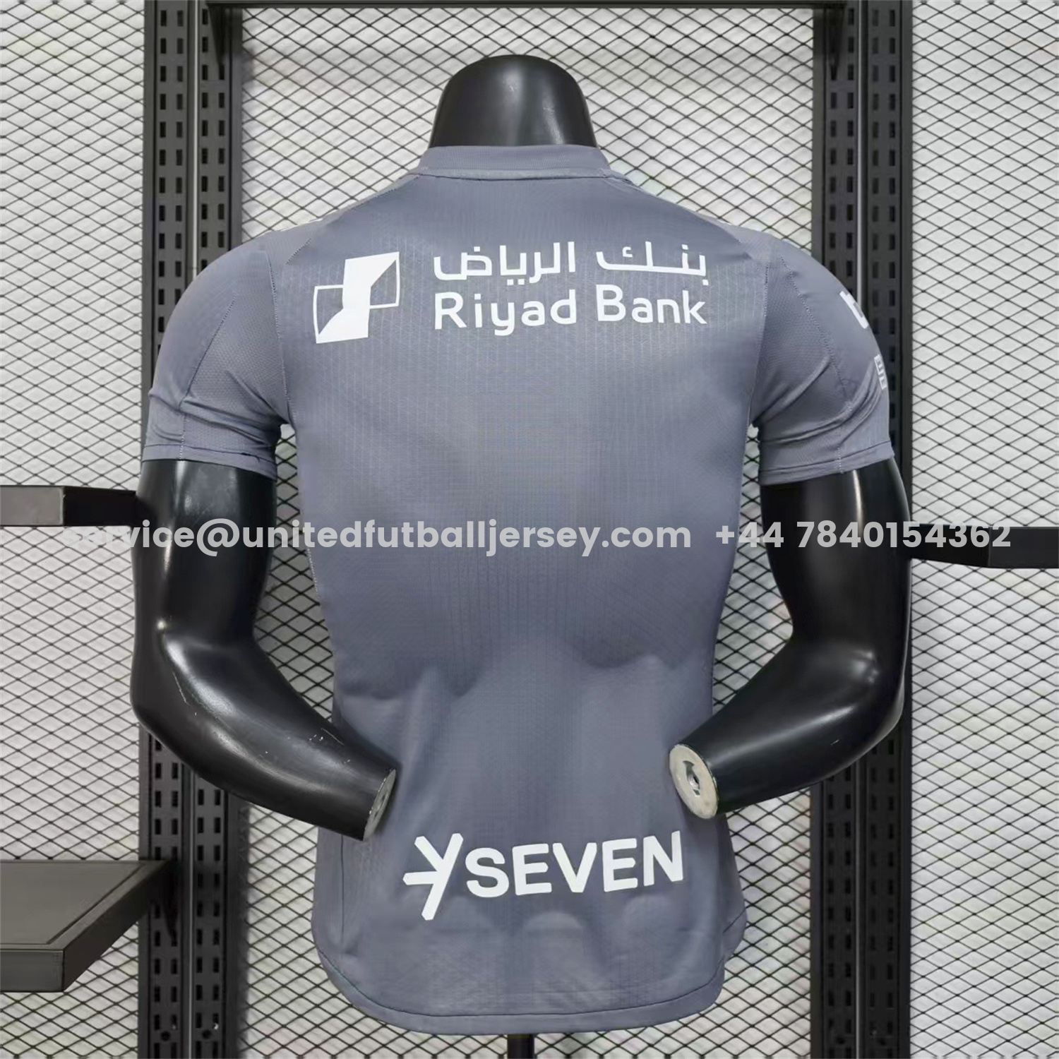 unitedfutballjersey-Al Hilal Riyadh Crescent 25-26 Third Grey Jersey - Player Version