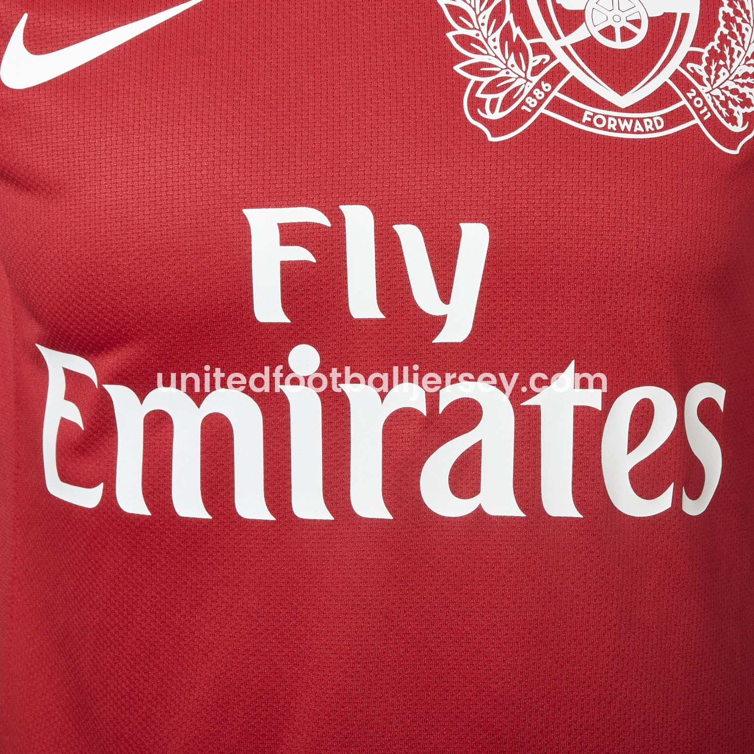 unitedfutballjersey-Retro Arsenal 2011-12 Home Jersey - Player Version