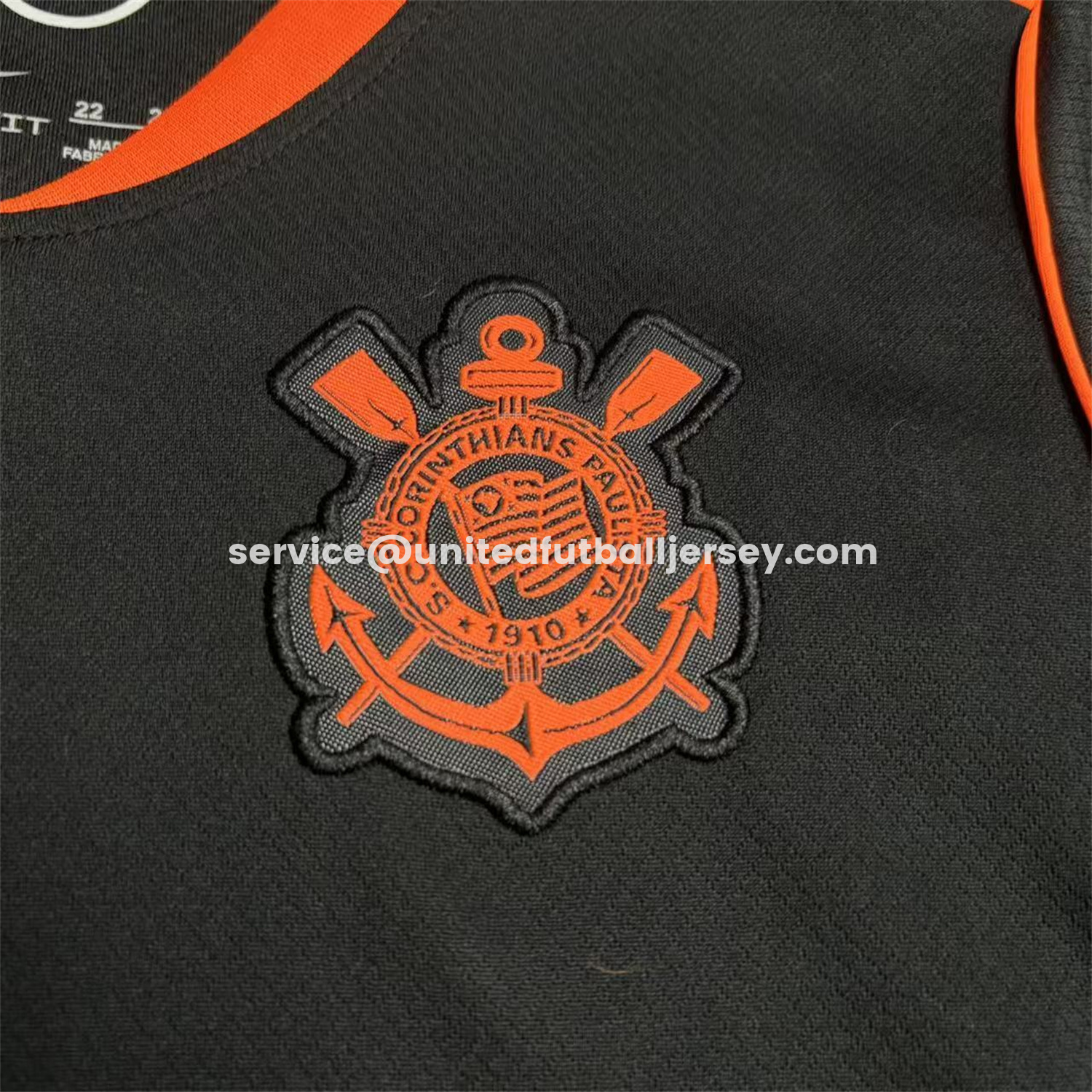 unitedfutballjersey-Corinthians 25-26 Third Kids Kit