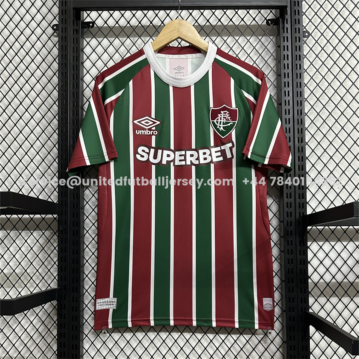 unitedfutballjersey-Fluminense 25-26 Home Jersey - Fans Version