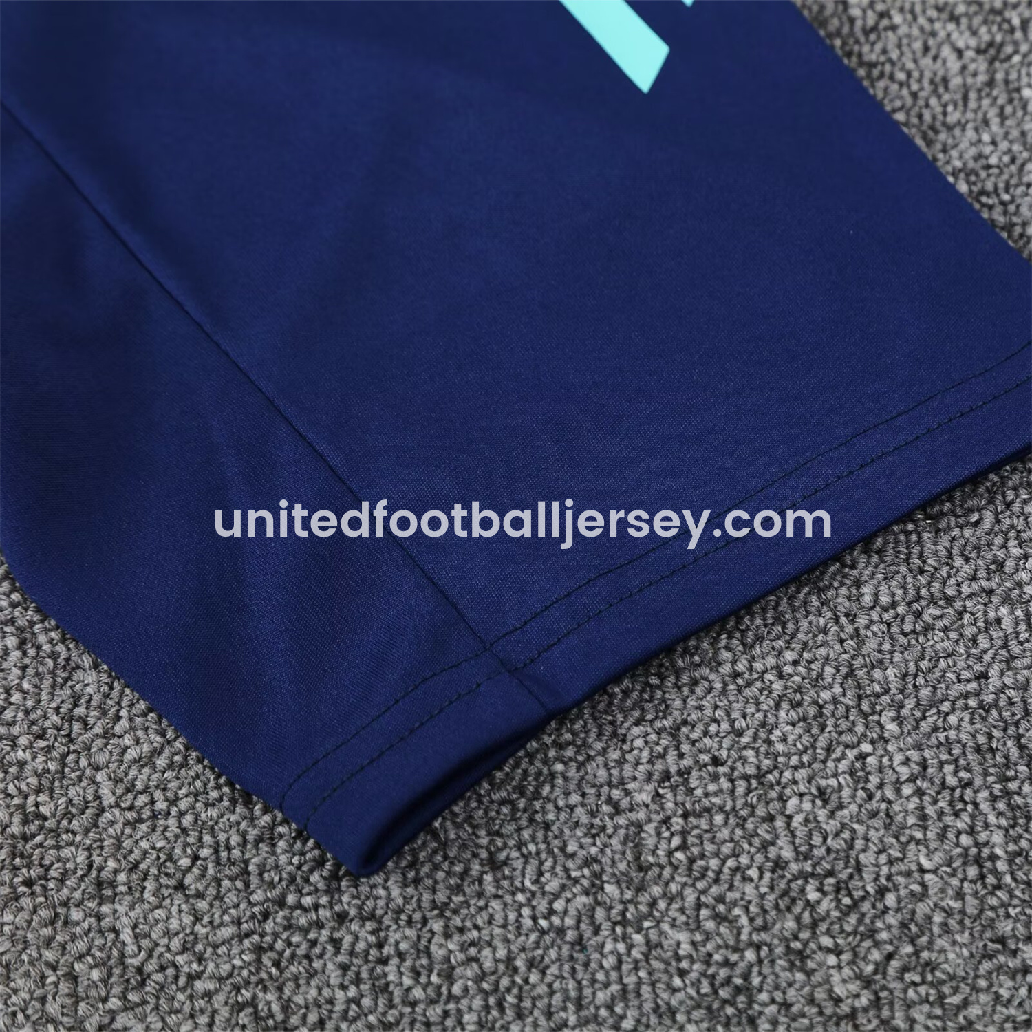 unitedfutballjersey-Flamengo 25-26 Short-Sleeve Kids Training Set - Royal Blue With Royal Blue