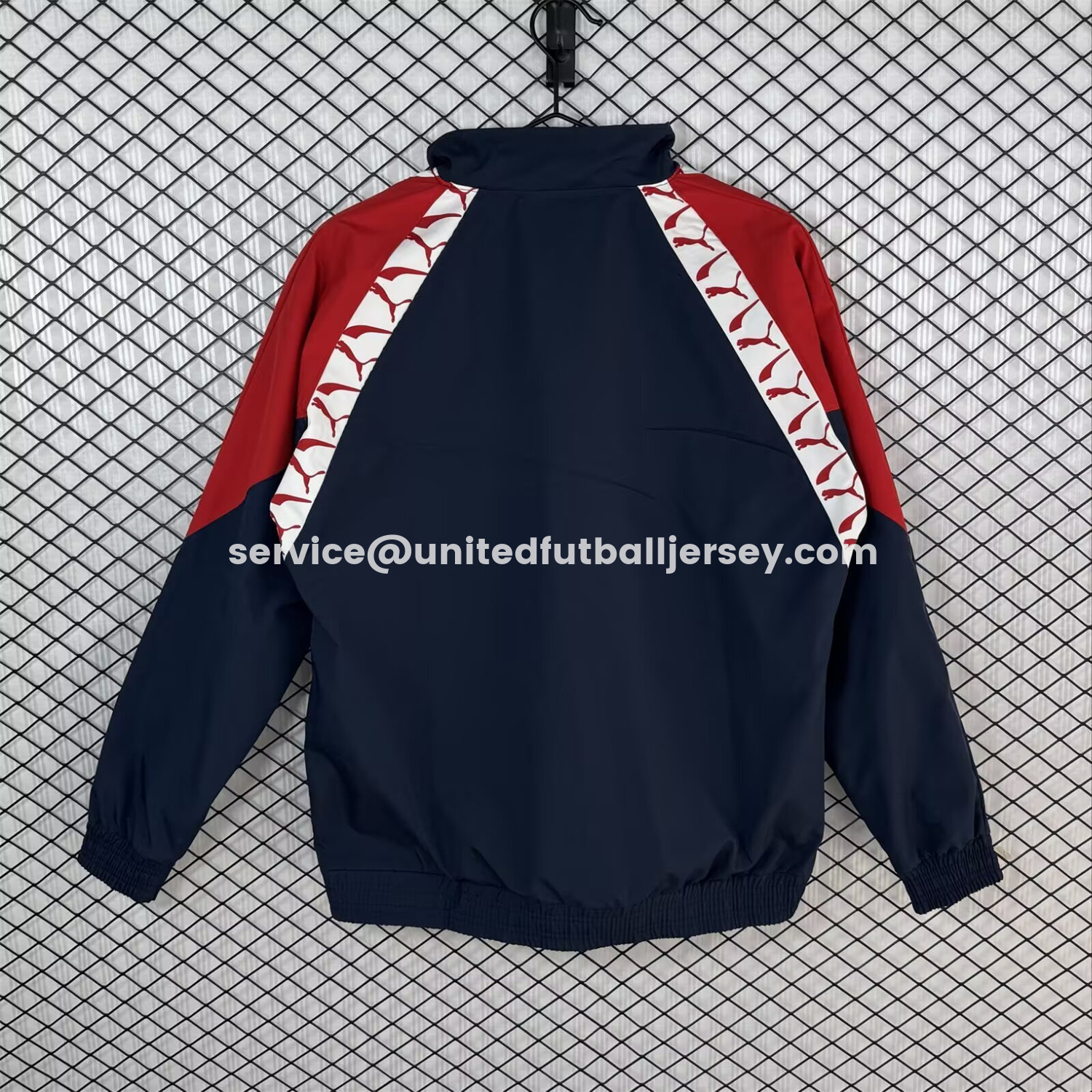 unitedfutballjersey-Atletico Madrid 25-26 Windbreaker Jacket - Black