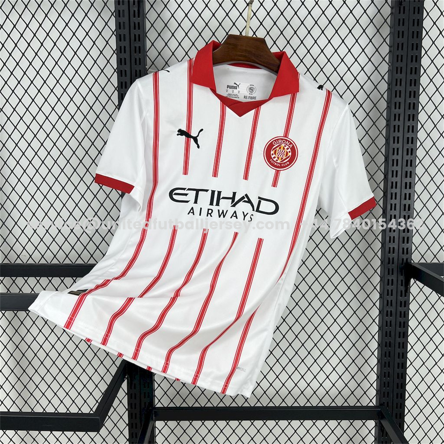 unitedfutballjersey-Girona 25-26 Home Jersey - Fans Version