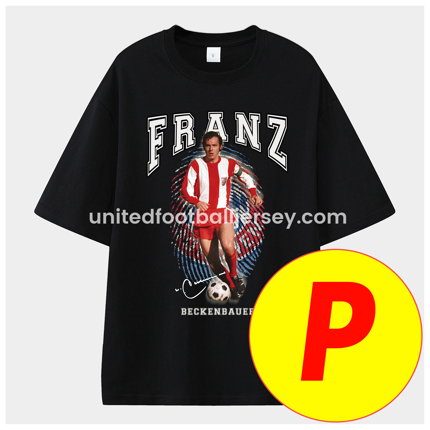 unitedfutballjersey-Bayern Munich 125th Legendary Players Unisex Pure Cotton T-shirt