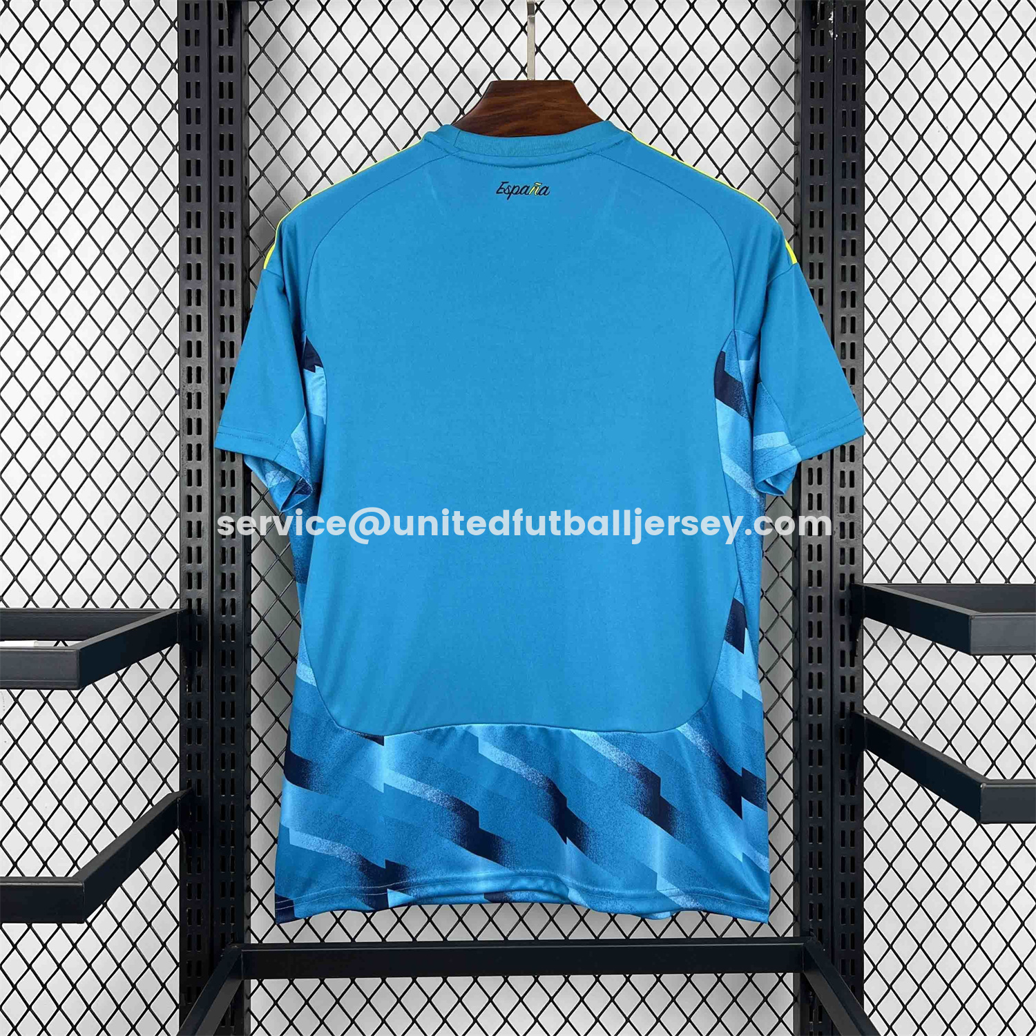 unitedfutballjersey-Spain 2026 Goalkeeper Blue Jersey - Fans Version