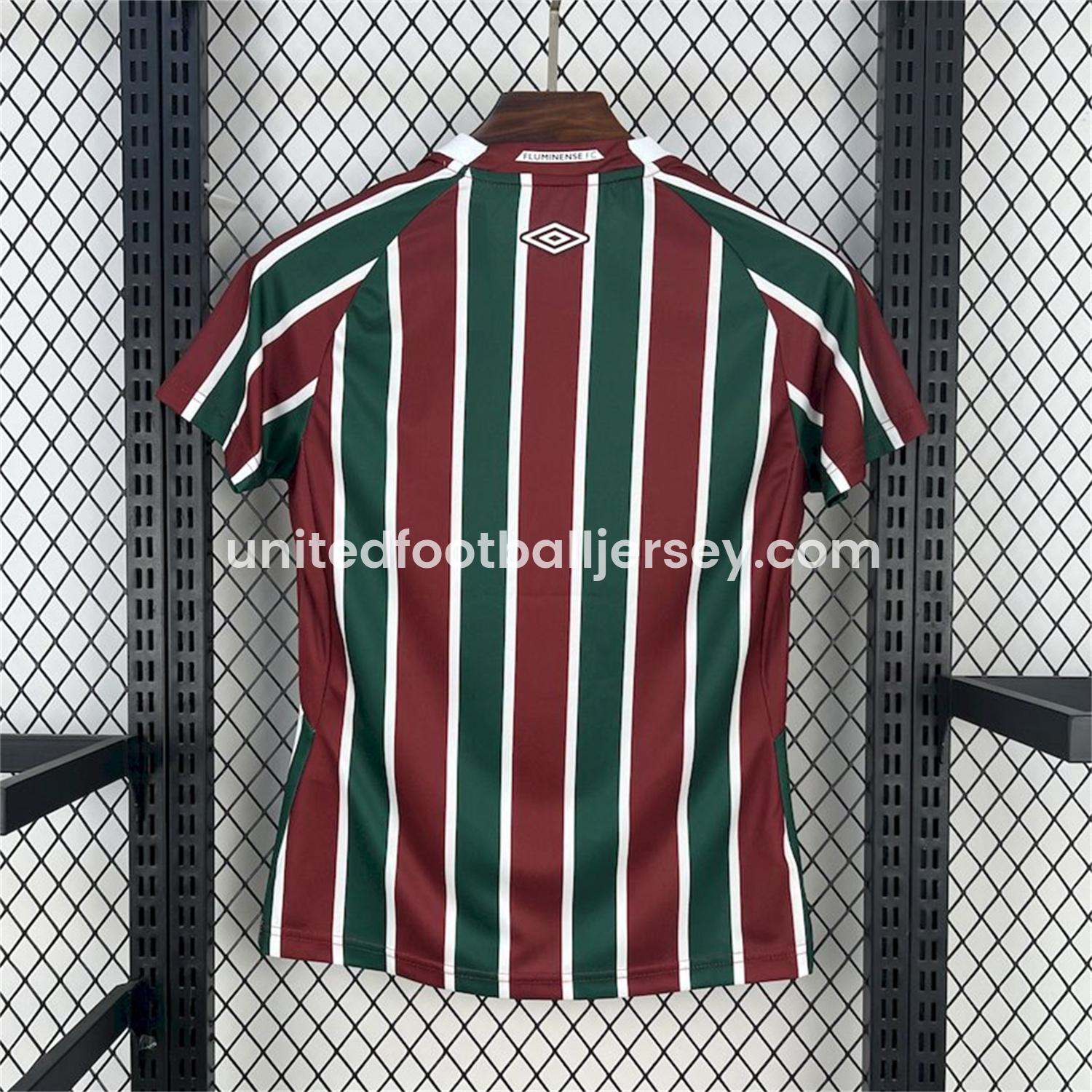 unitedfutballjersey-Women's Fluminense 25-26 Home Unsponsored Jersey