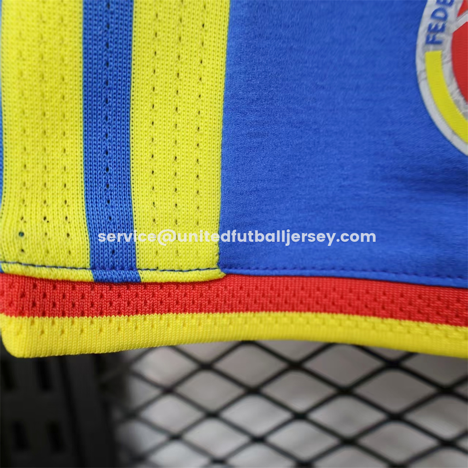unitedfutballjersey-Colombia 2026 Blue Shorts - Player Version
