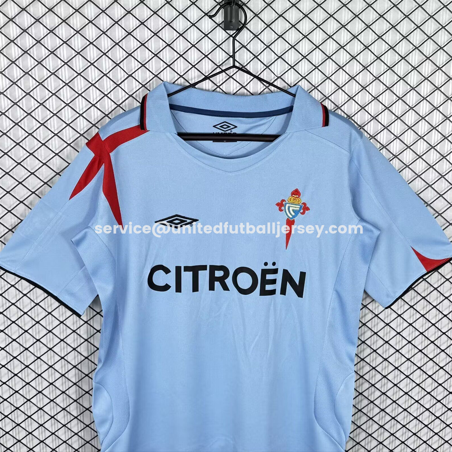 unitedfutballjersey-Retro Celta Vigo 2005-07 Home Jersey