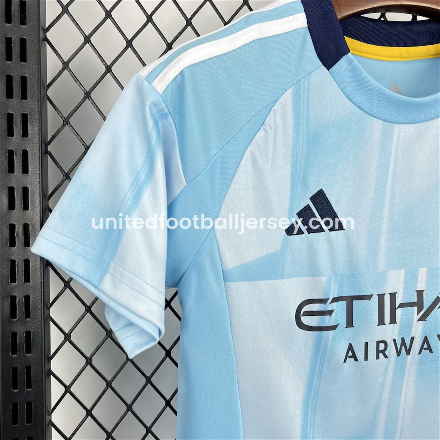 unitedfutballjersey-New York City 2025 Home Kids Kit