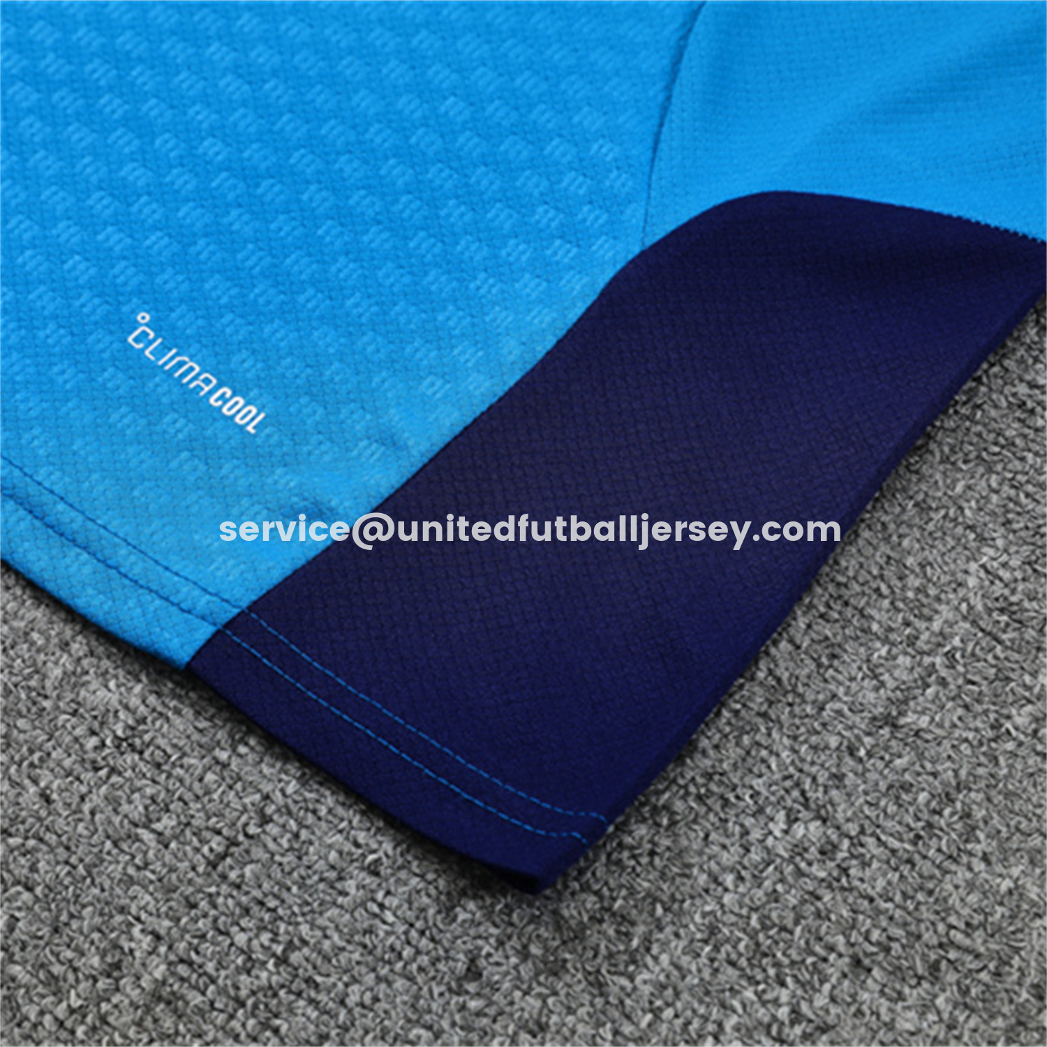 unitedfutballjersey-Spain 2026 Short-Sleeve Training Set - Lake Blue Top & Shorts